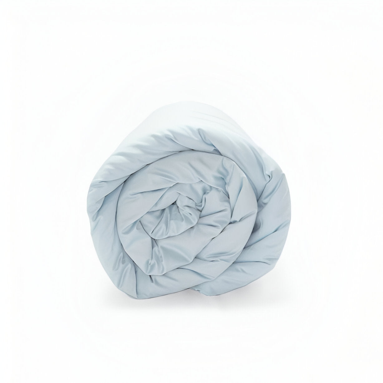 400TC Sateen Solid Cotton Round Duvet Cover Set