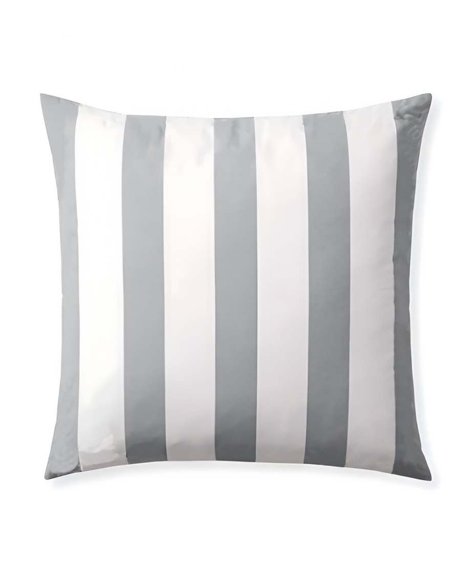 400TC Stripe Border Frame Cotton Sateen Duvet Cover Set