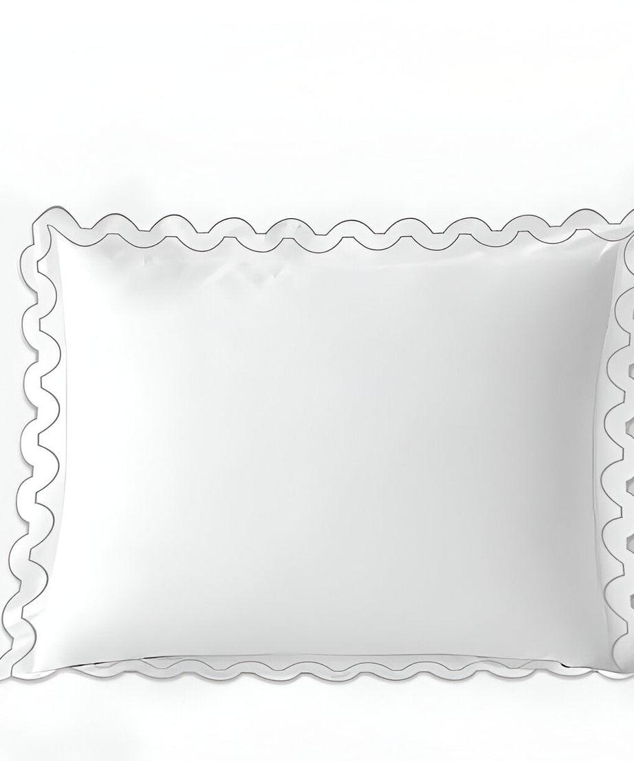 400TC Reverse U Shape Embroidery Cotton Duvet Cover Set