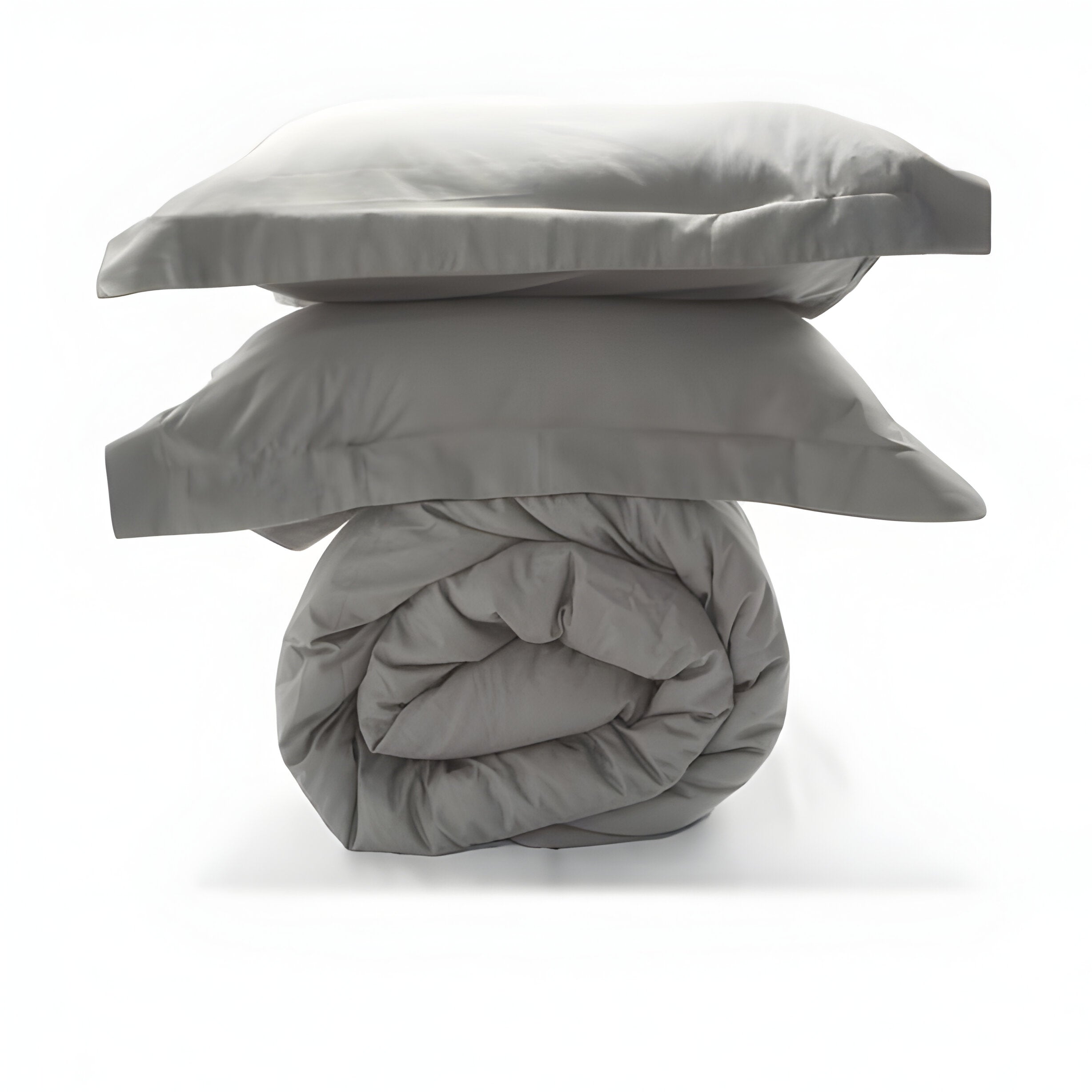 400TC Cotton Sateen Solid Duvet Cover Set