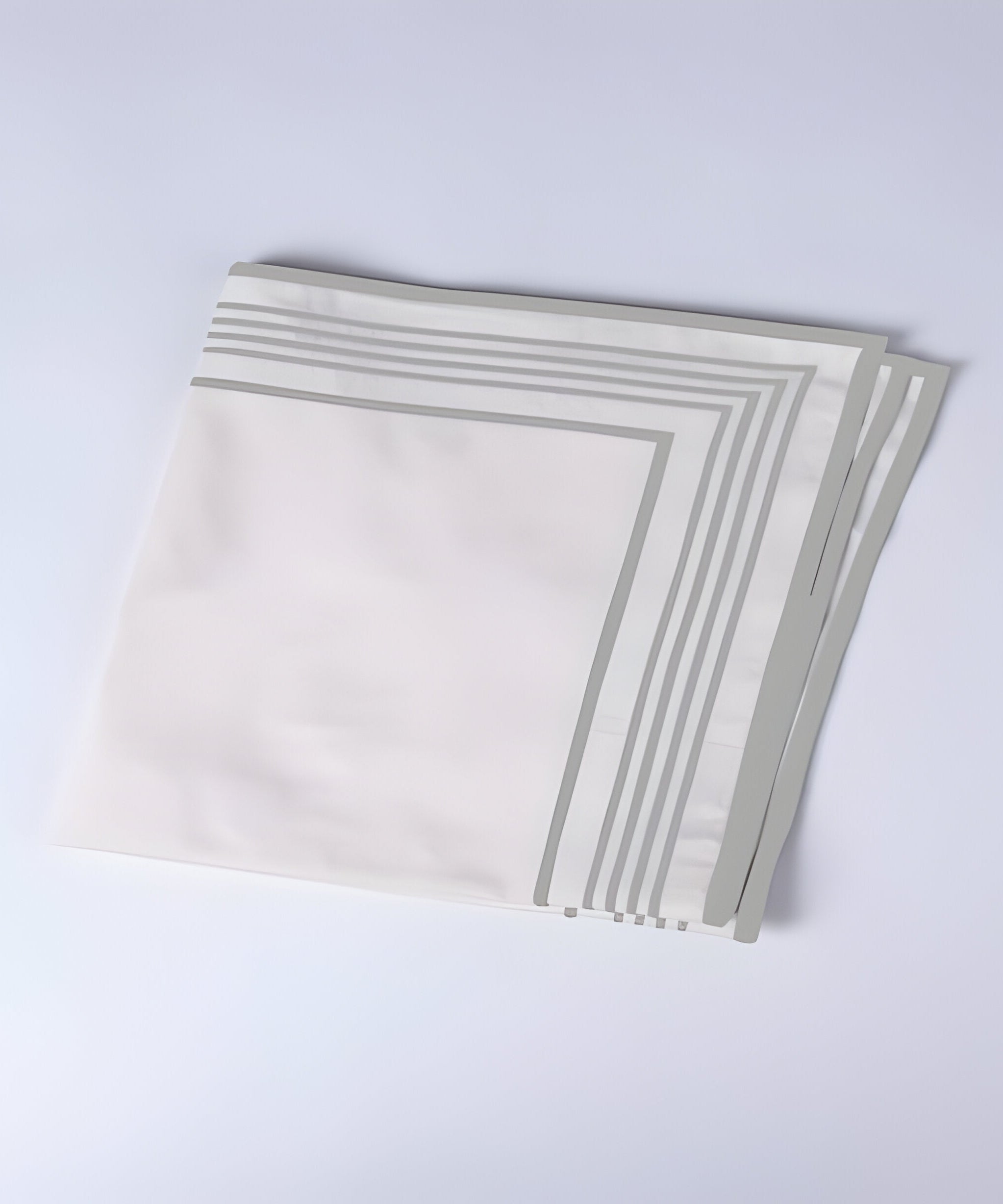 Smart Border 400TC Cotton Embroidery Sateen Solid Duvet Cover Set