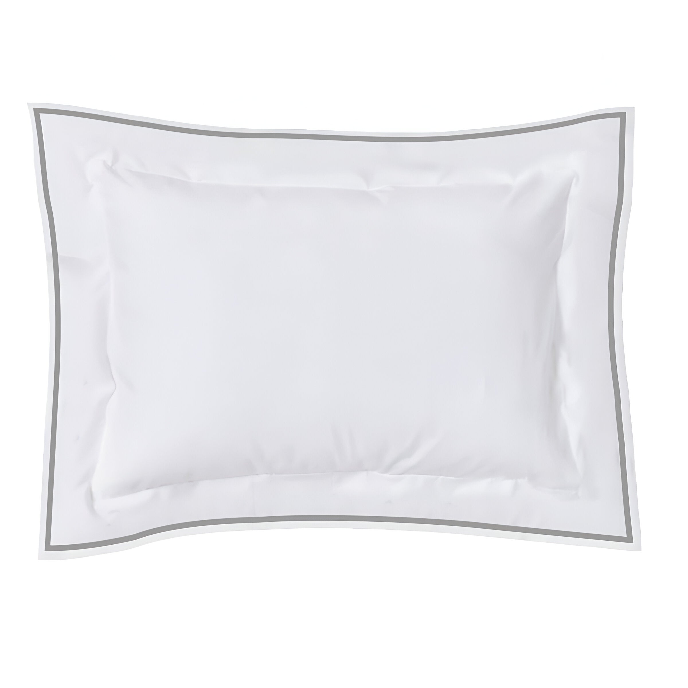400TC Embroidery Cotton Sateen Solid Duvet Cover Set