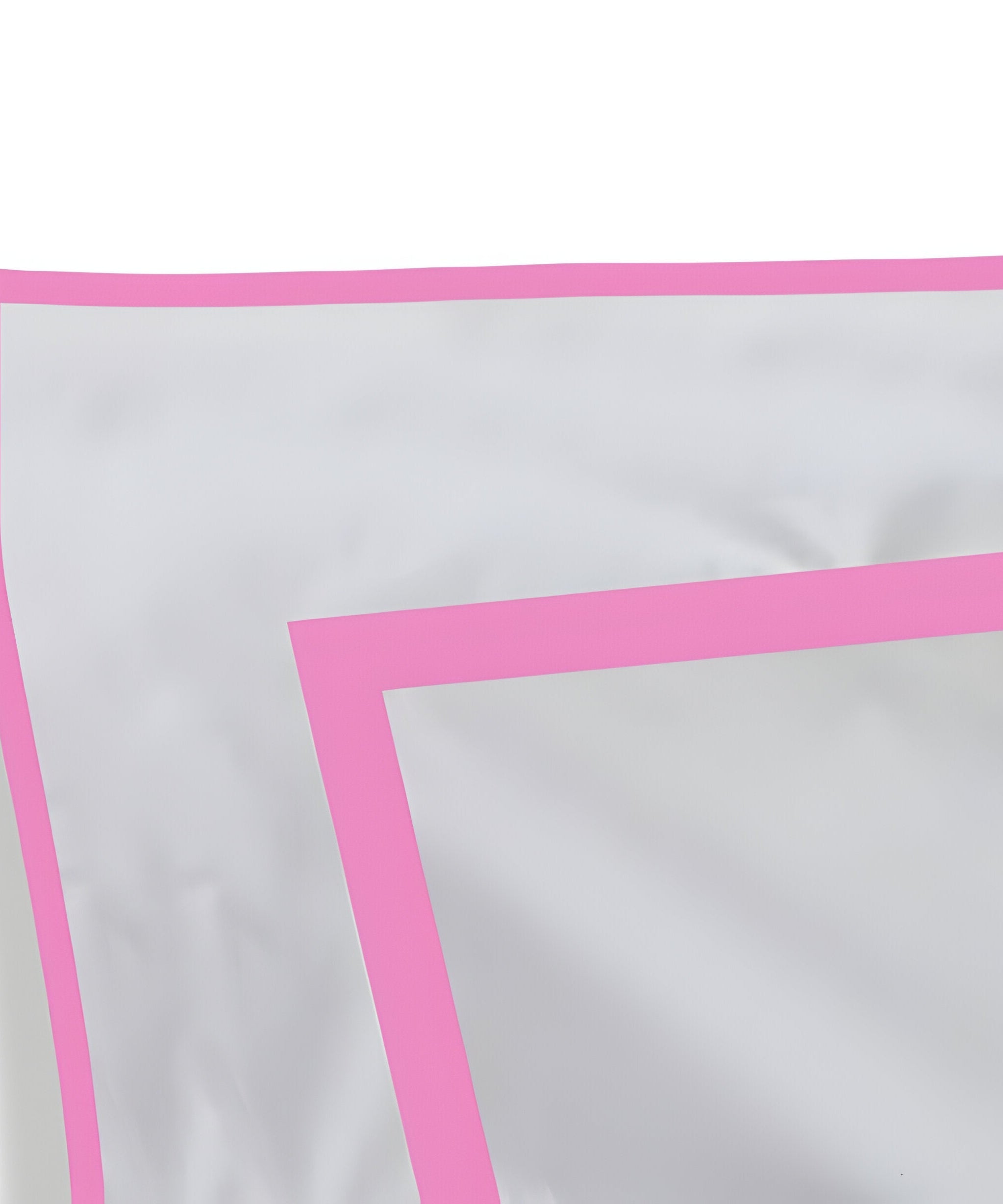 400TC Embroidery & Border Cotton Sateen Solid Duvet Cover Set