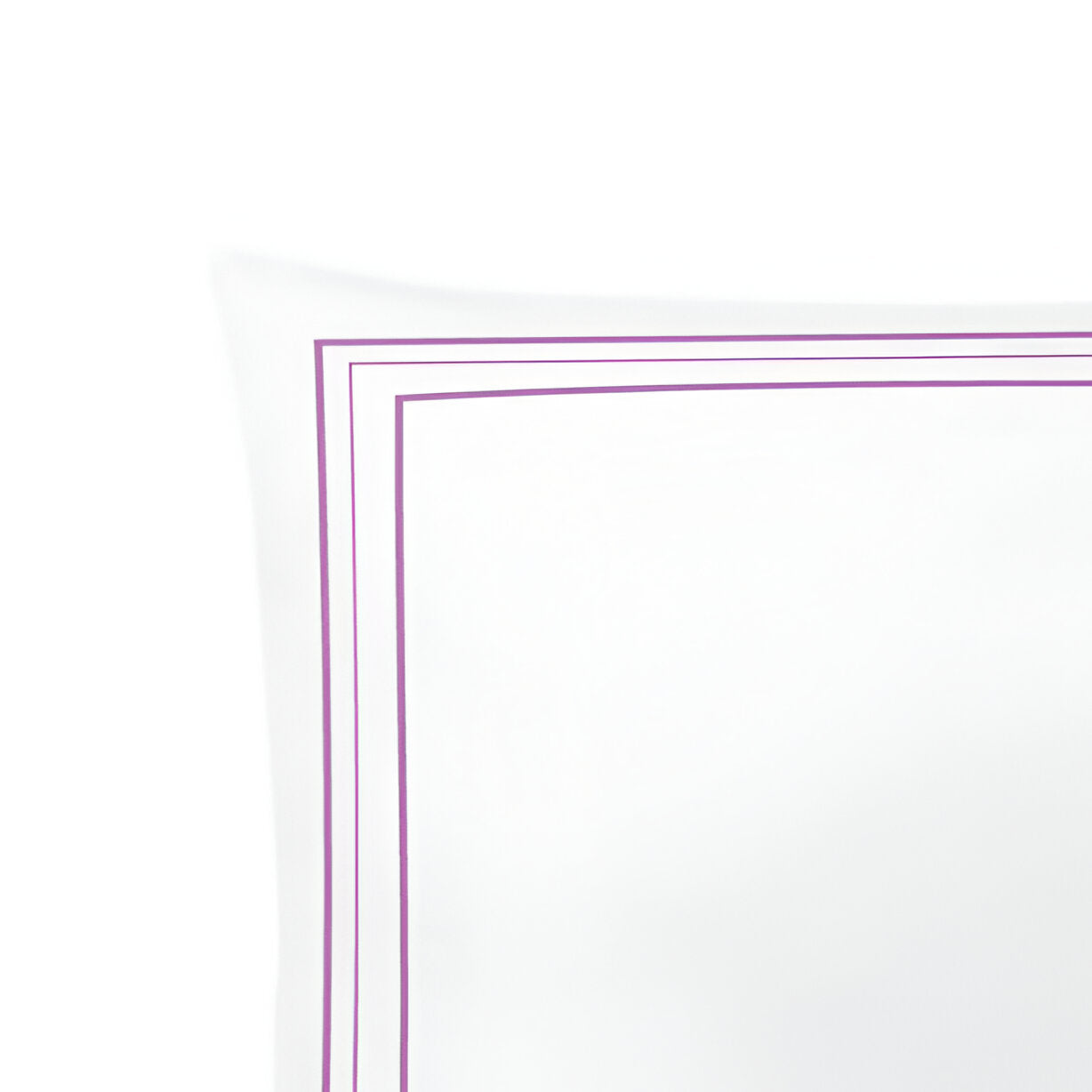 400TC Cotton Classic Embroidery Sateen Solid Duvet Cover Set