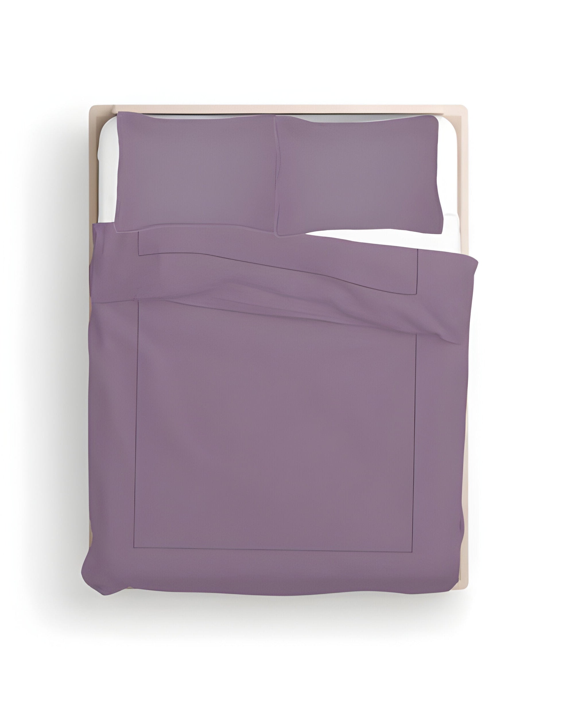 400TC Cotton Luxurious Single Embroidery Sateen Solid Duvet Cover Set