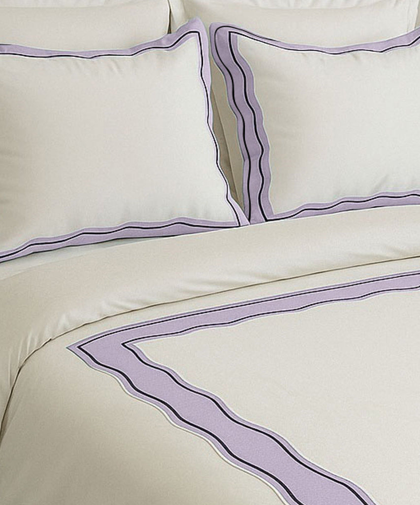 Sagrisa Applique Embroidery Cotton Duvet Cover Set