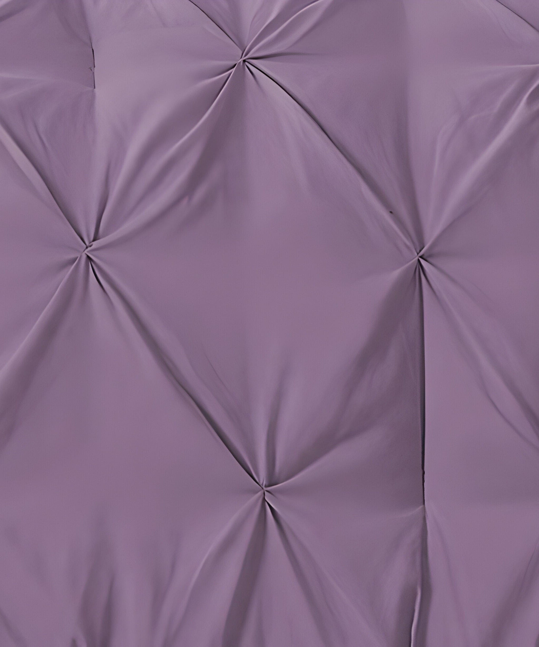 400TC Cotton Pintuck Sateen Solid Duvet Cover Set