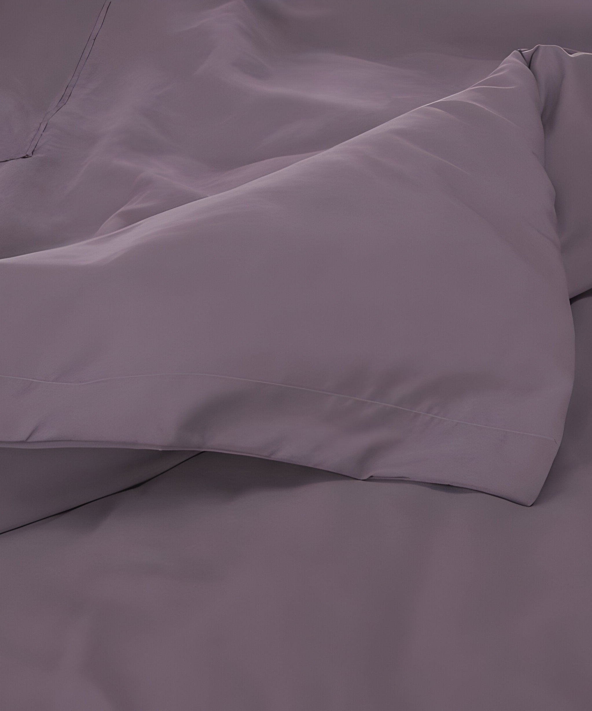 400TC Cotton Luxurious Single Embroidery Sateen Solid Duvet Cover Set