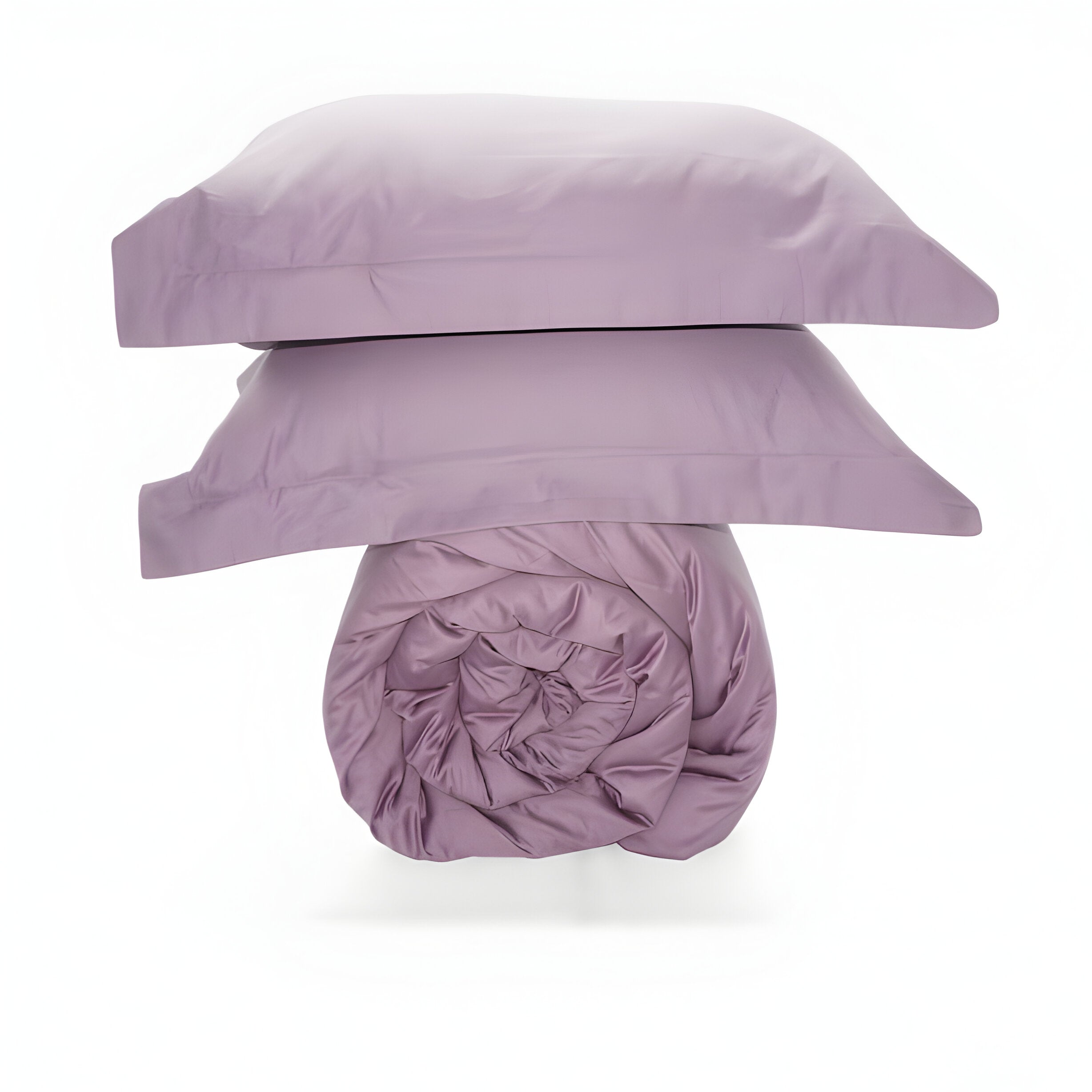 400TC Cotton Sateen Solid Duvet Cover Set