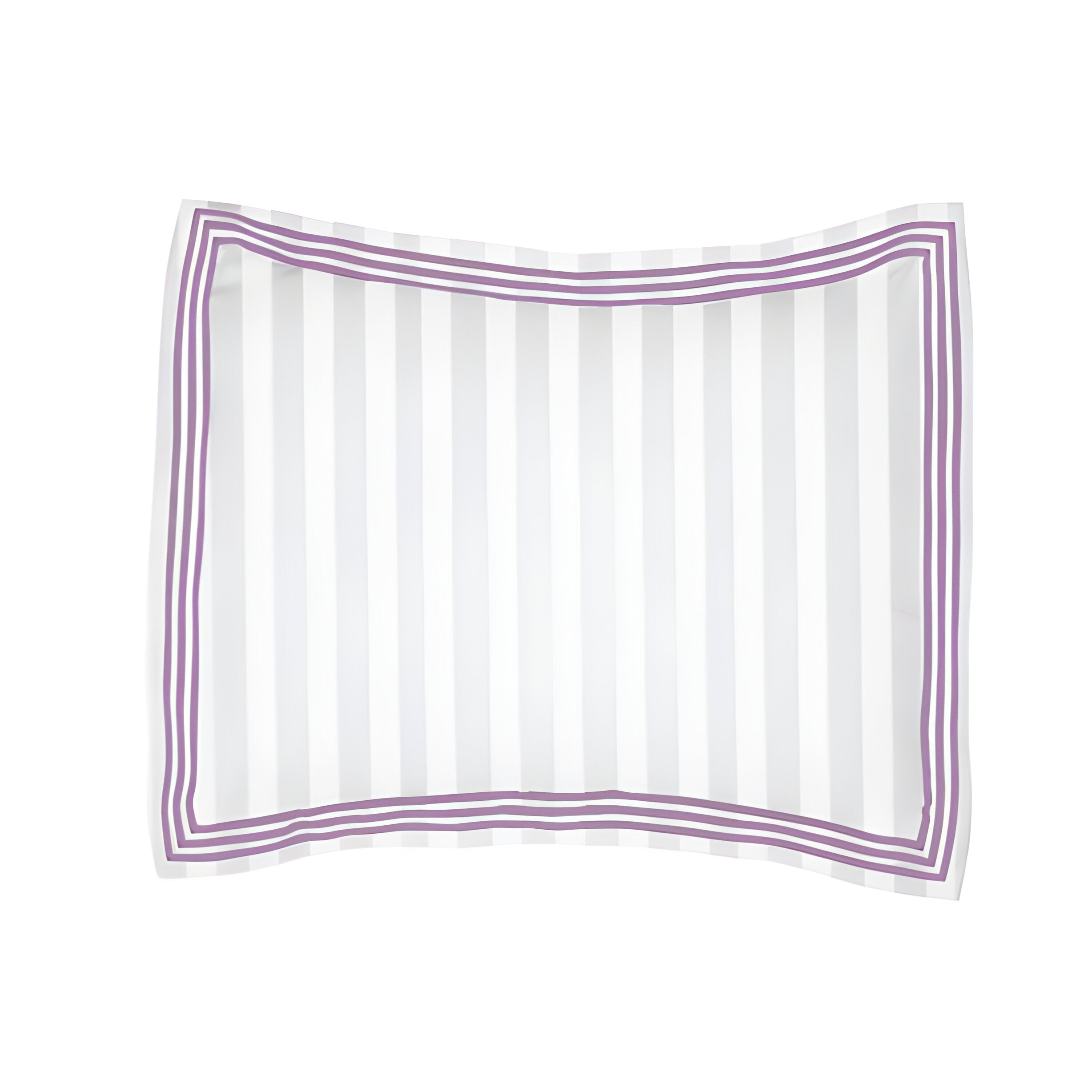 400TC Cotton Sateen Triple Edge Embroidery Stripe Duvet Cover Set