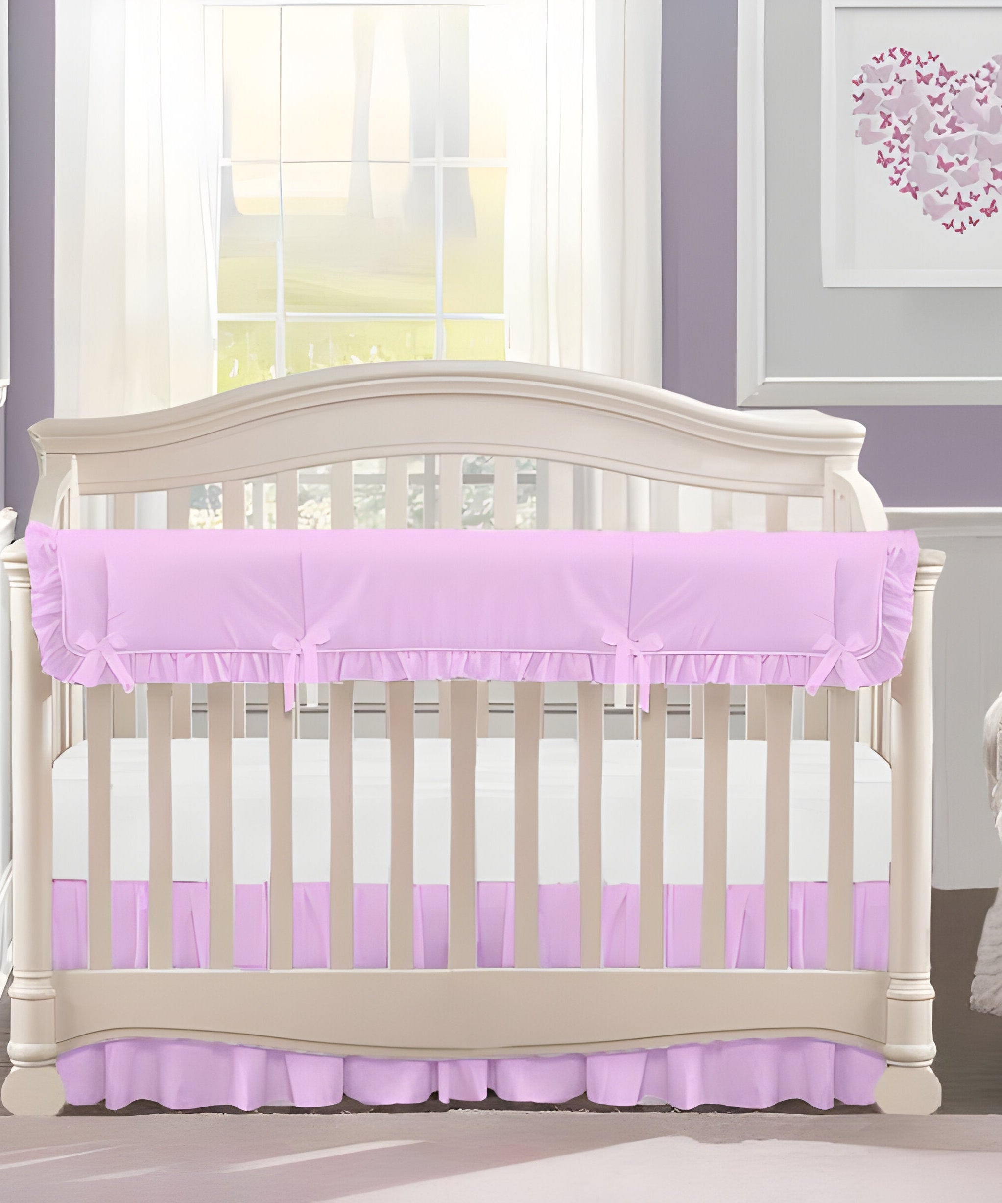 Cotton Knitted Crib Rail Cover