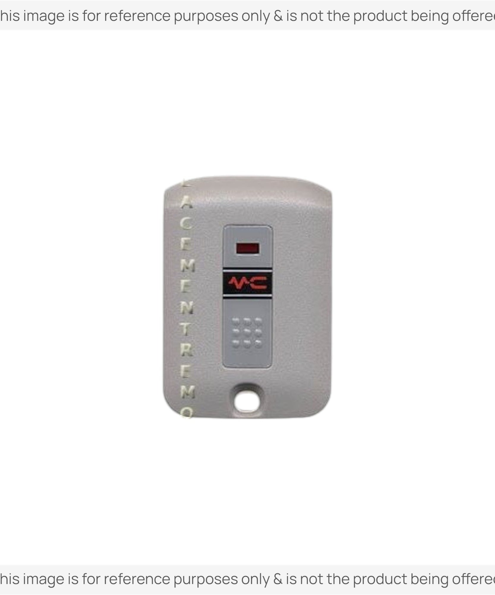 Substitute for Linear 3070 Multi-Code 1-Button keychain 300 Mhz Garage Door Opener Remote Control [375UT-2button]