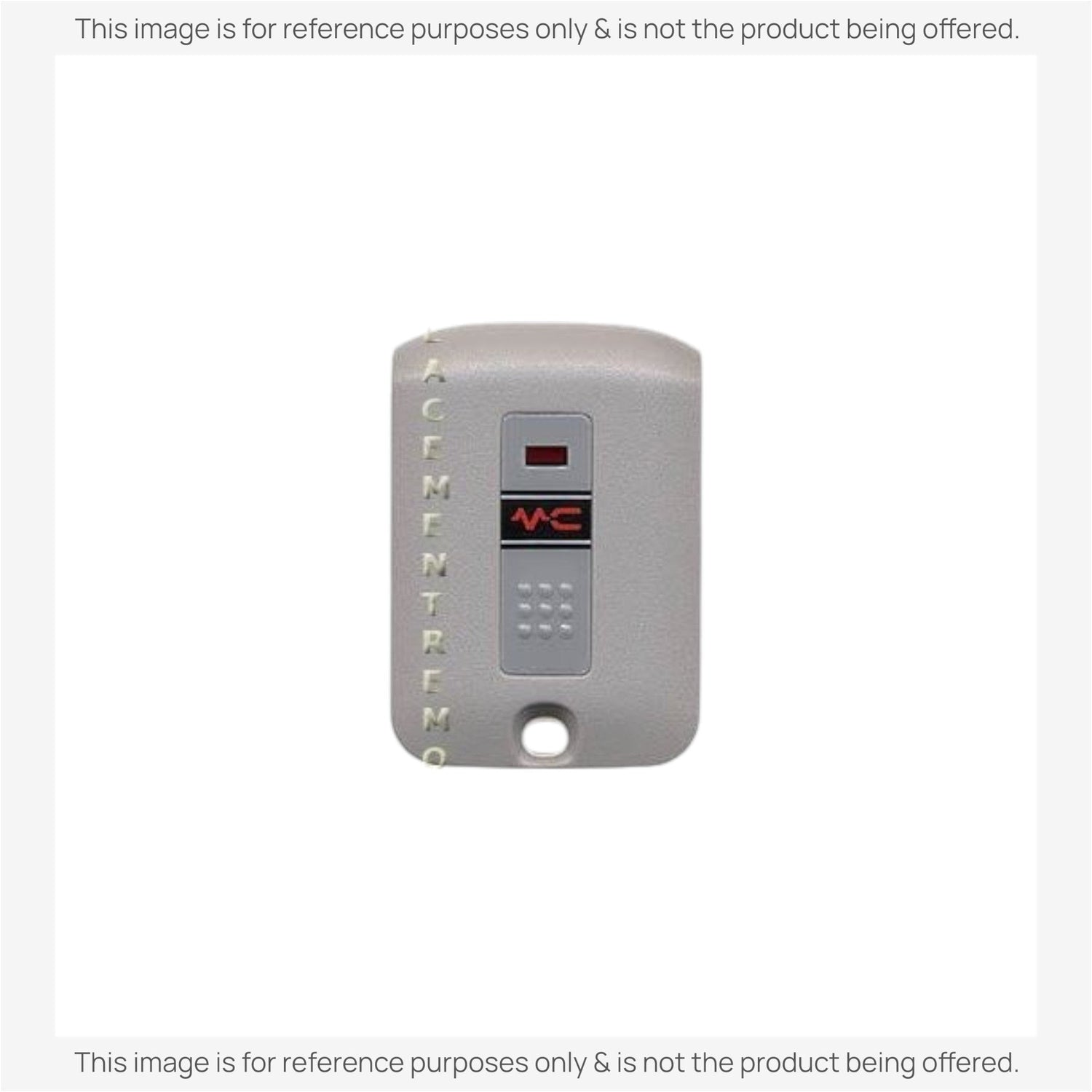 Substitute for Linear 3070 Multi-Code 1-Button keychain 300 Mhz Garage Door Opener Remote Control [375UT-2button]