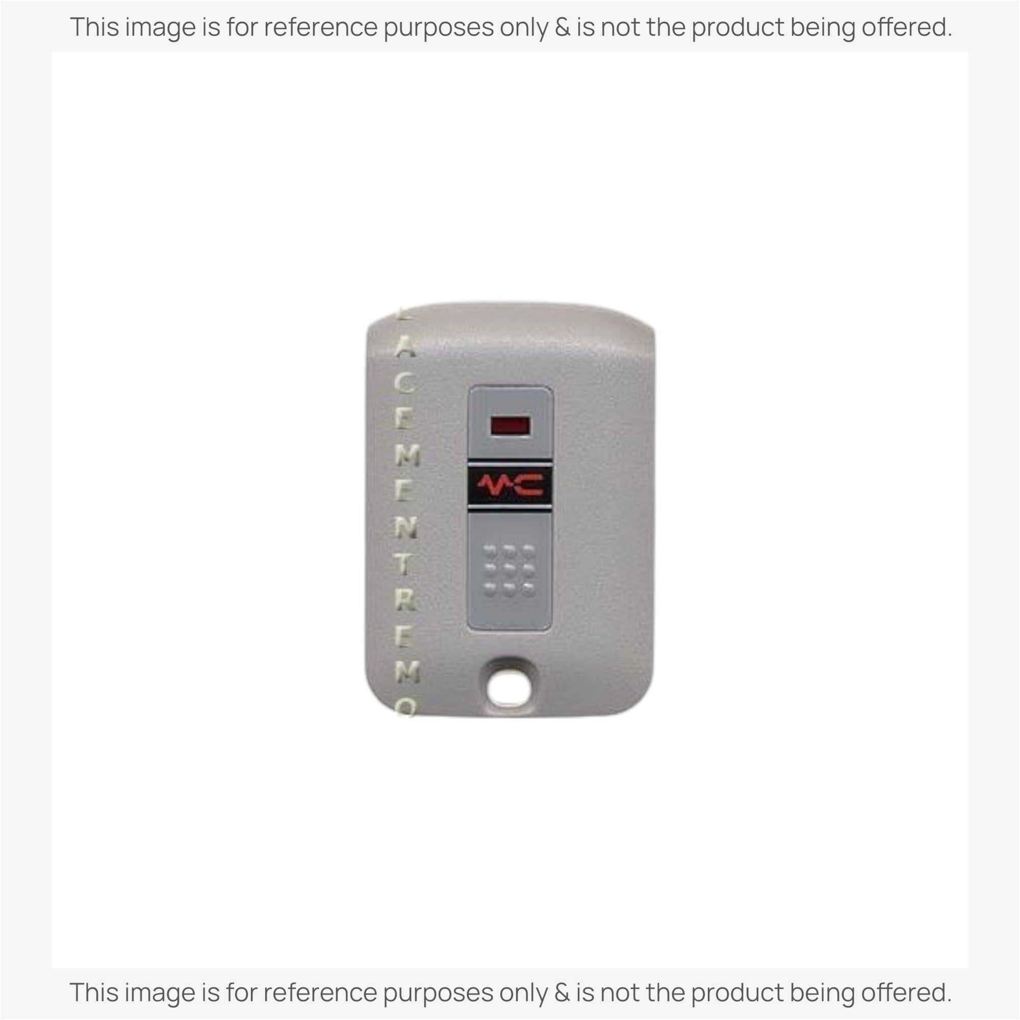 Substitute for Linear 3070 Multi-Code 1-Button keychain 300 Mhz Garage Door Opener Remote Control [375UT-2button]