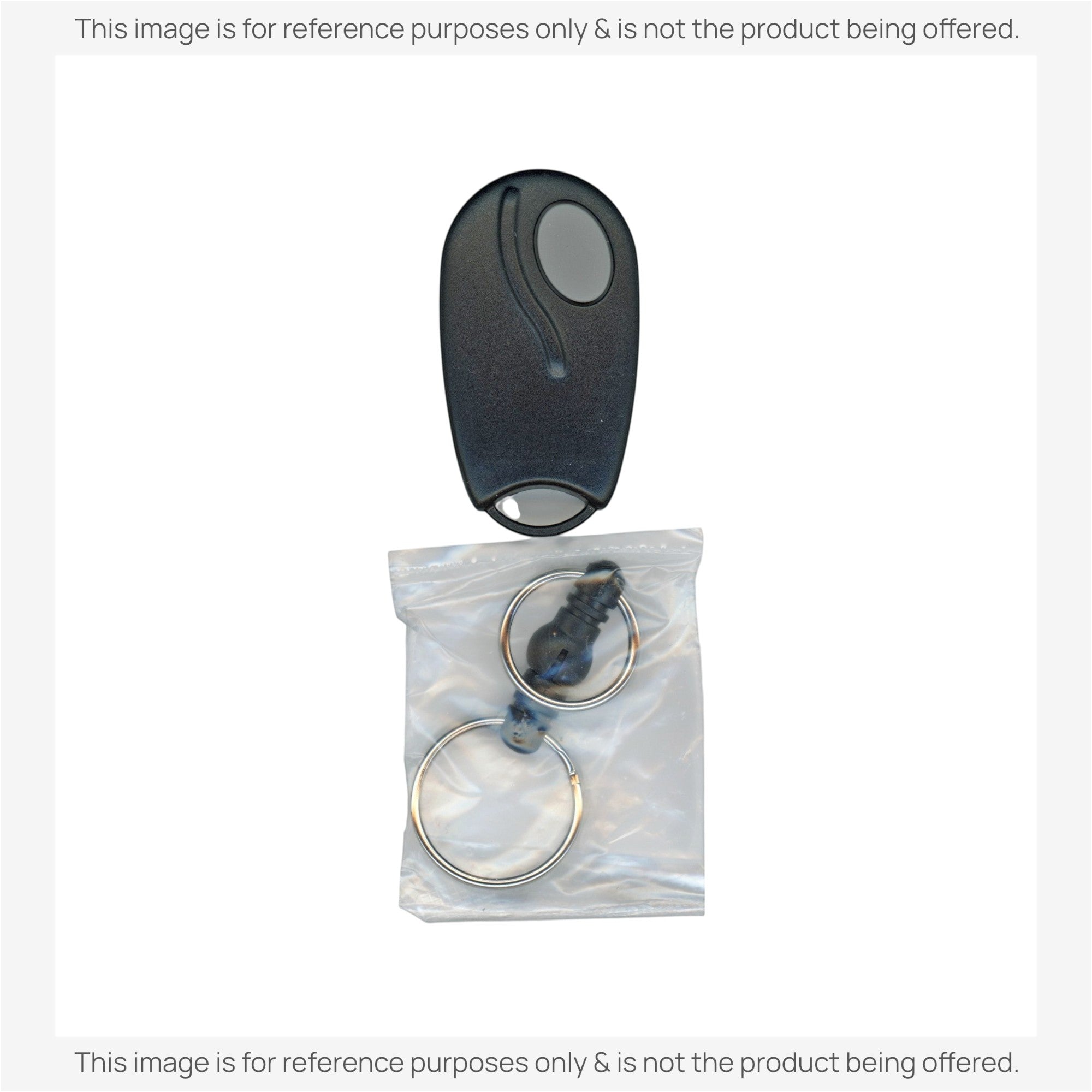 Substitute for Linear ACT31B ACP00879 keychain 1-button 318 Mhz Garage Door Opener Remote Control [890MAX]