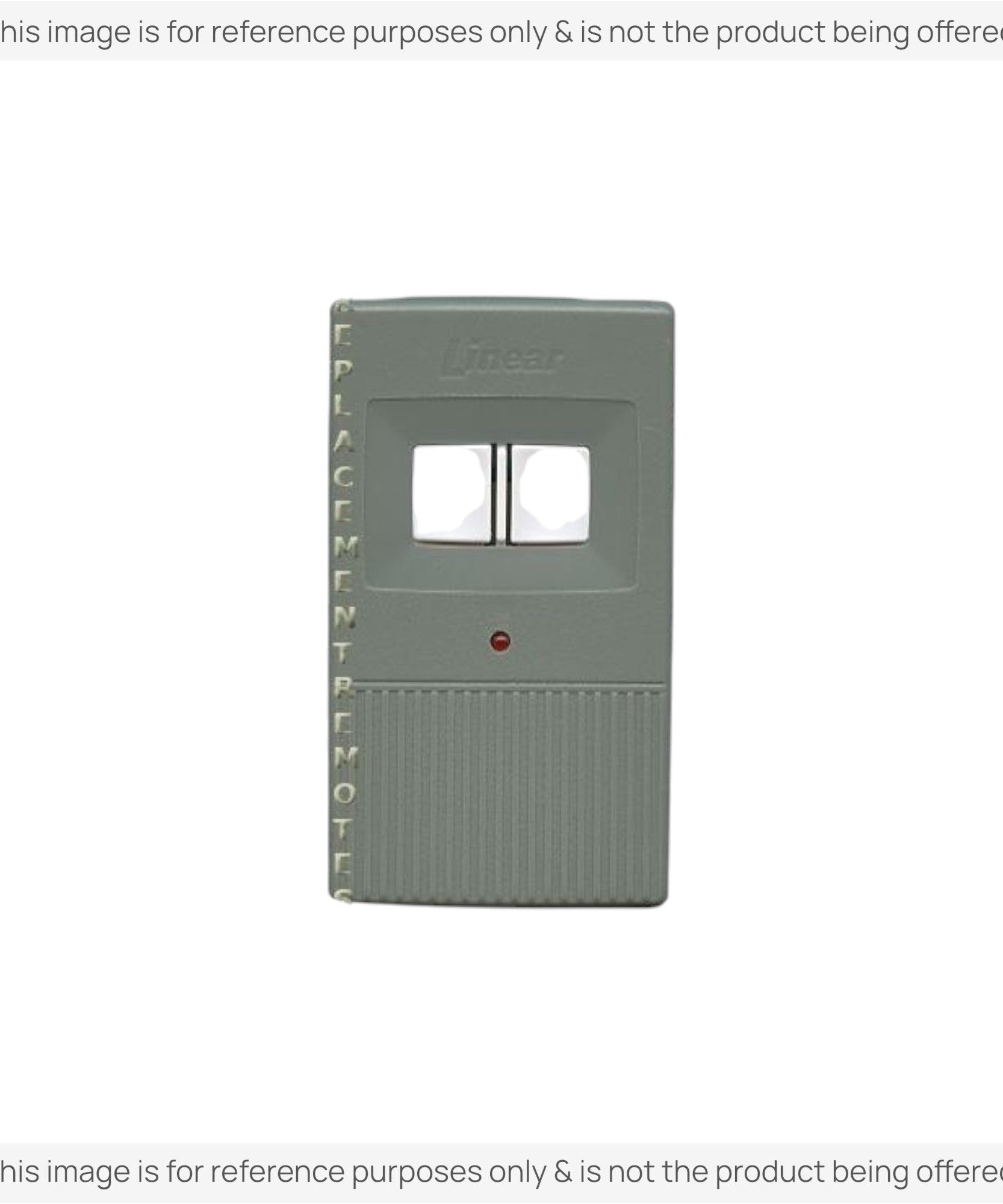 Substitute for Linear MCT2 MegaCode 318mhz Garage Door Opener Remote Control [375UT-2button]