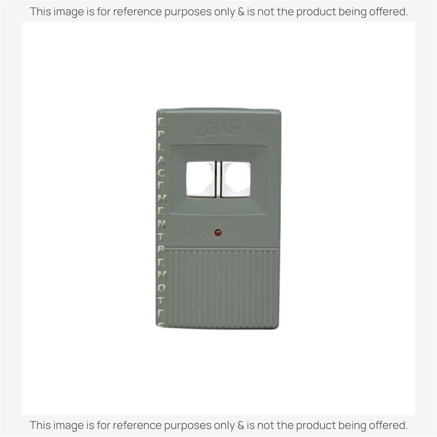 Substitute for Linear MCT2 MegaCode 318mhz Garage Door Opener Remote Control [375UT-2button]