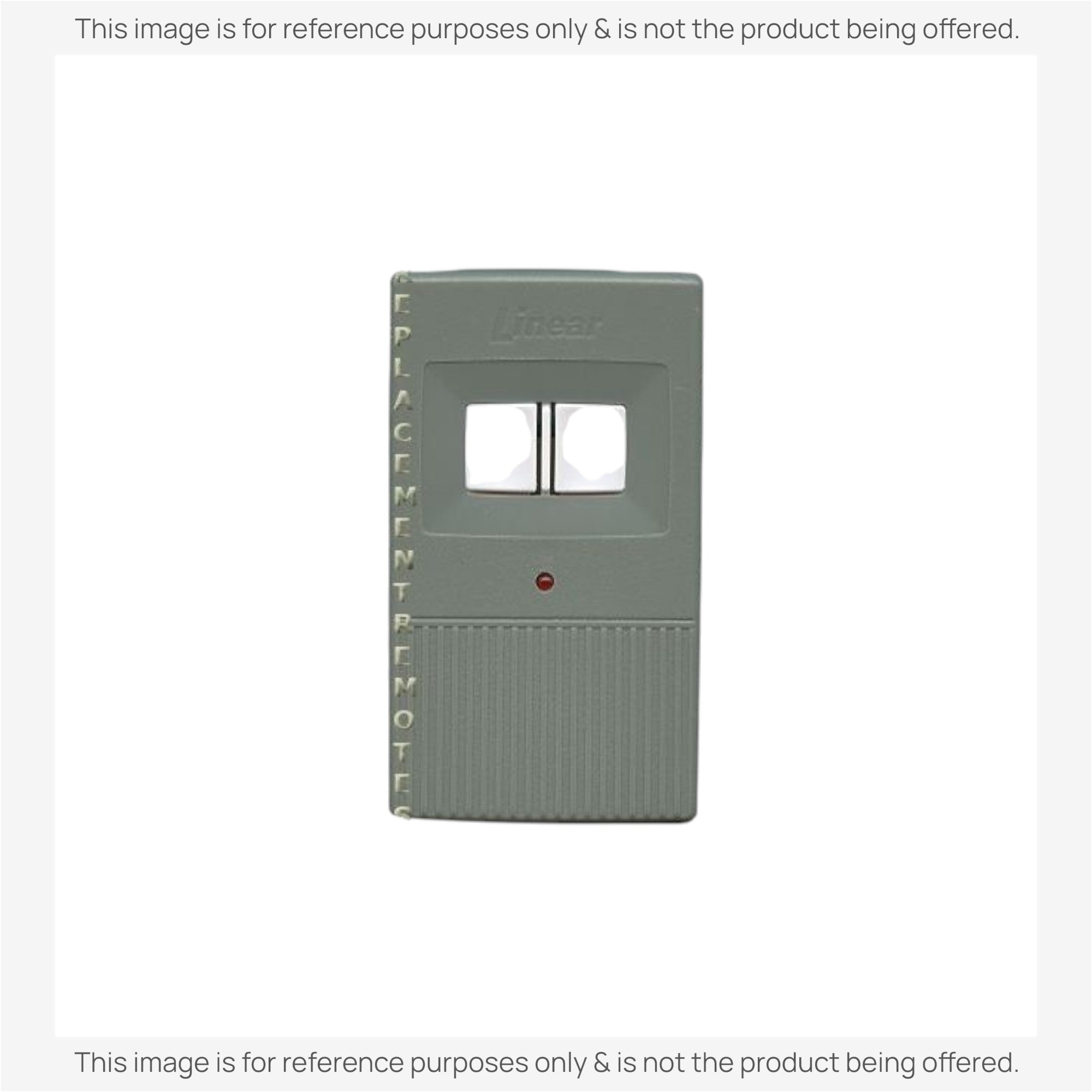 Substitute for Linear MCT2 MegaCode 318mhz Garage Door Opener Remote Control [375UT-2button]