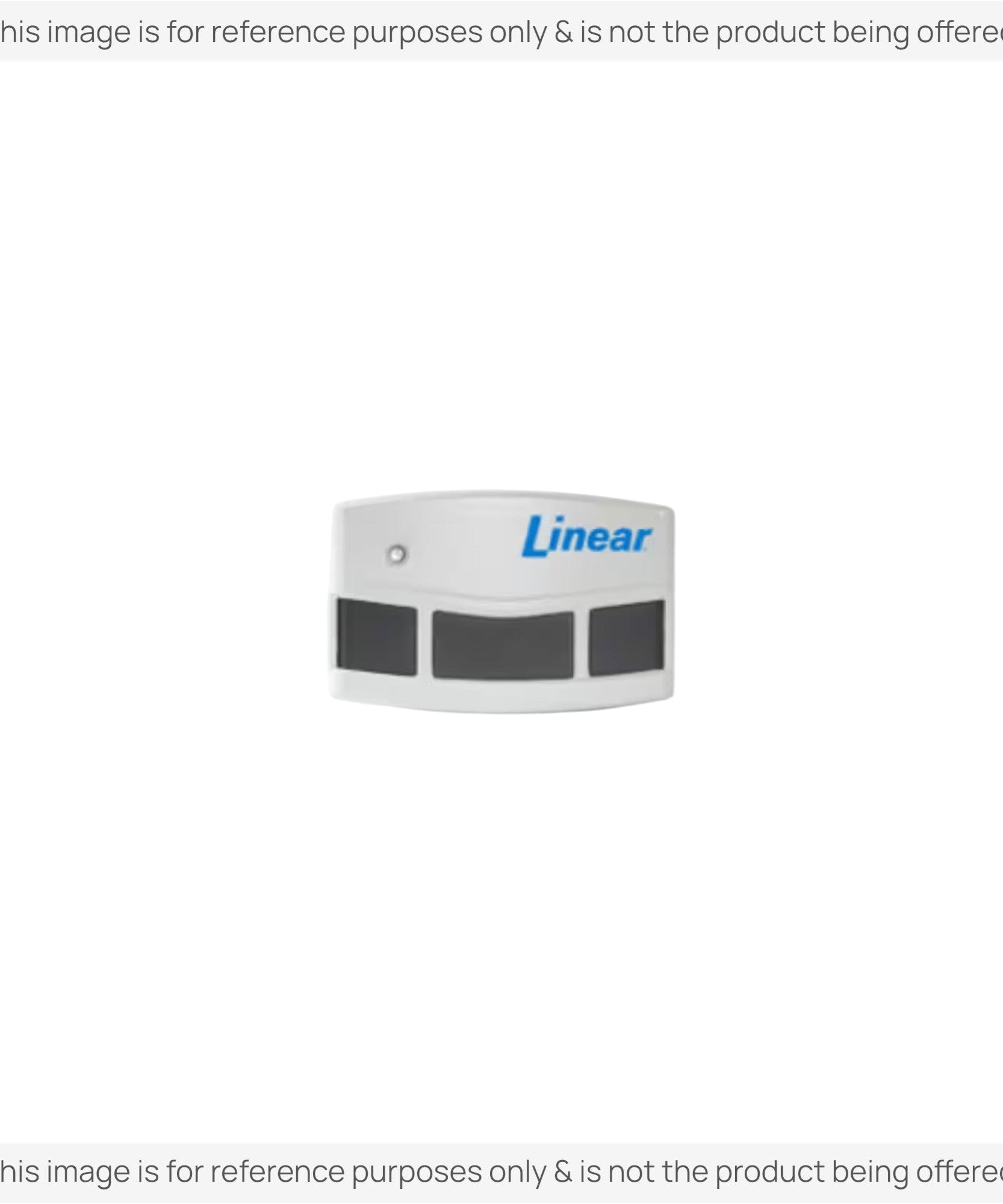 Substitute for Linear MTS3 Megacode 3-Button with Learn button Garage Door Opener Remote Control [375UT-3button]