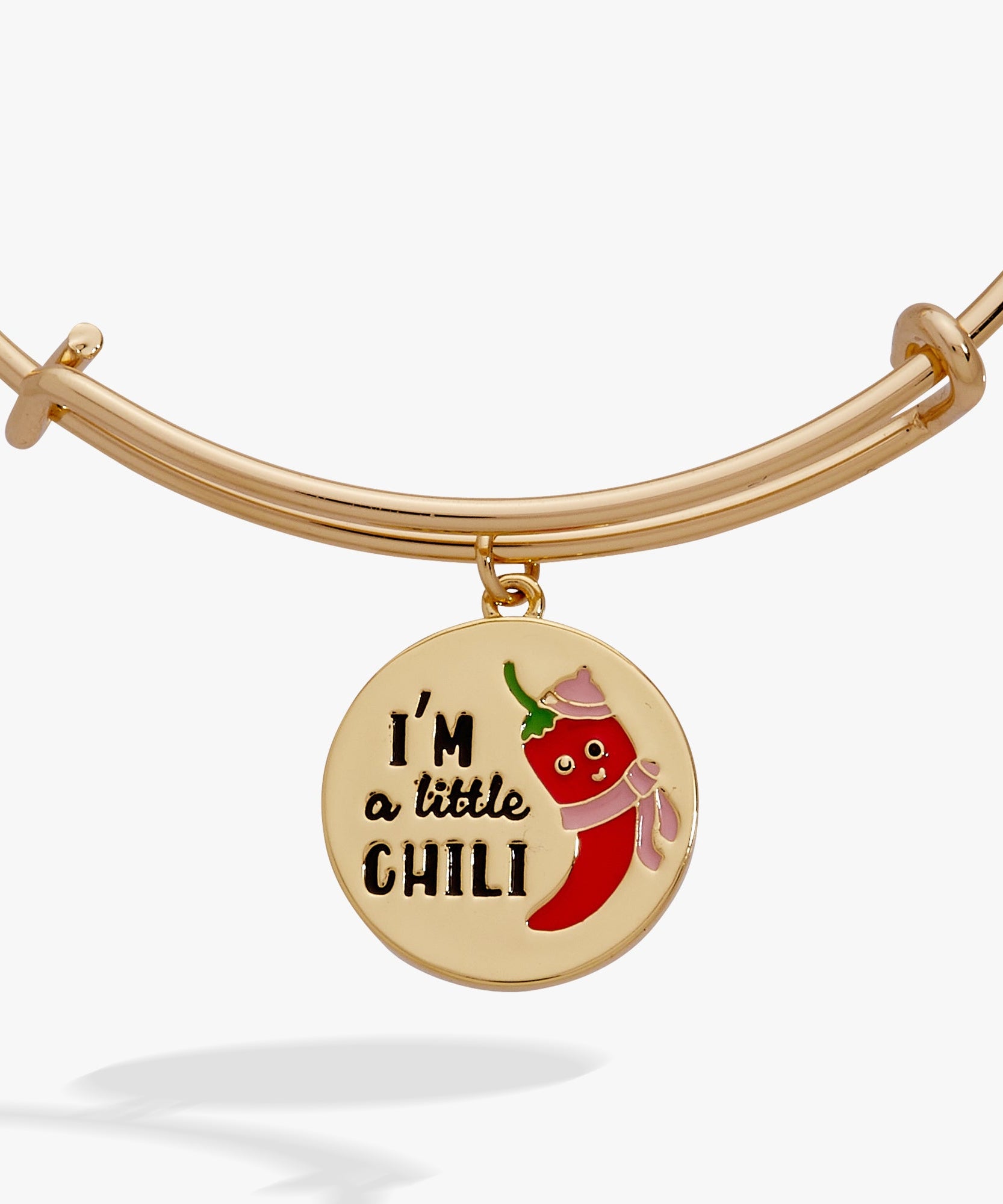 ‘I’m a Little Chili’ Charm Bangle