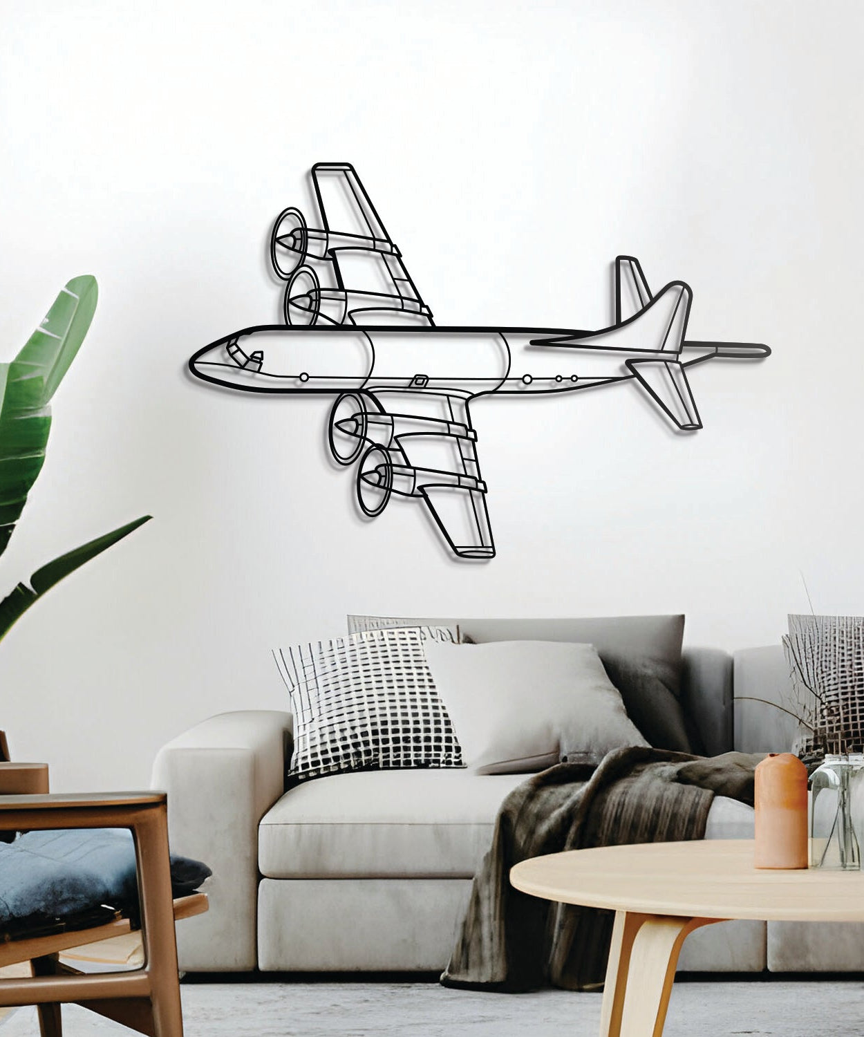 P-3C Orion Winkelmetall-Flugzeug-Wandkunst - NCP0109