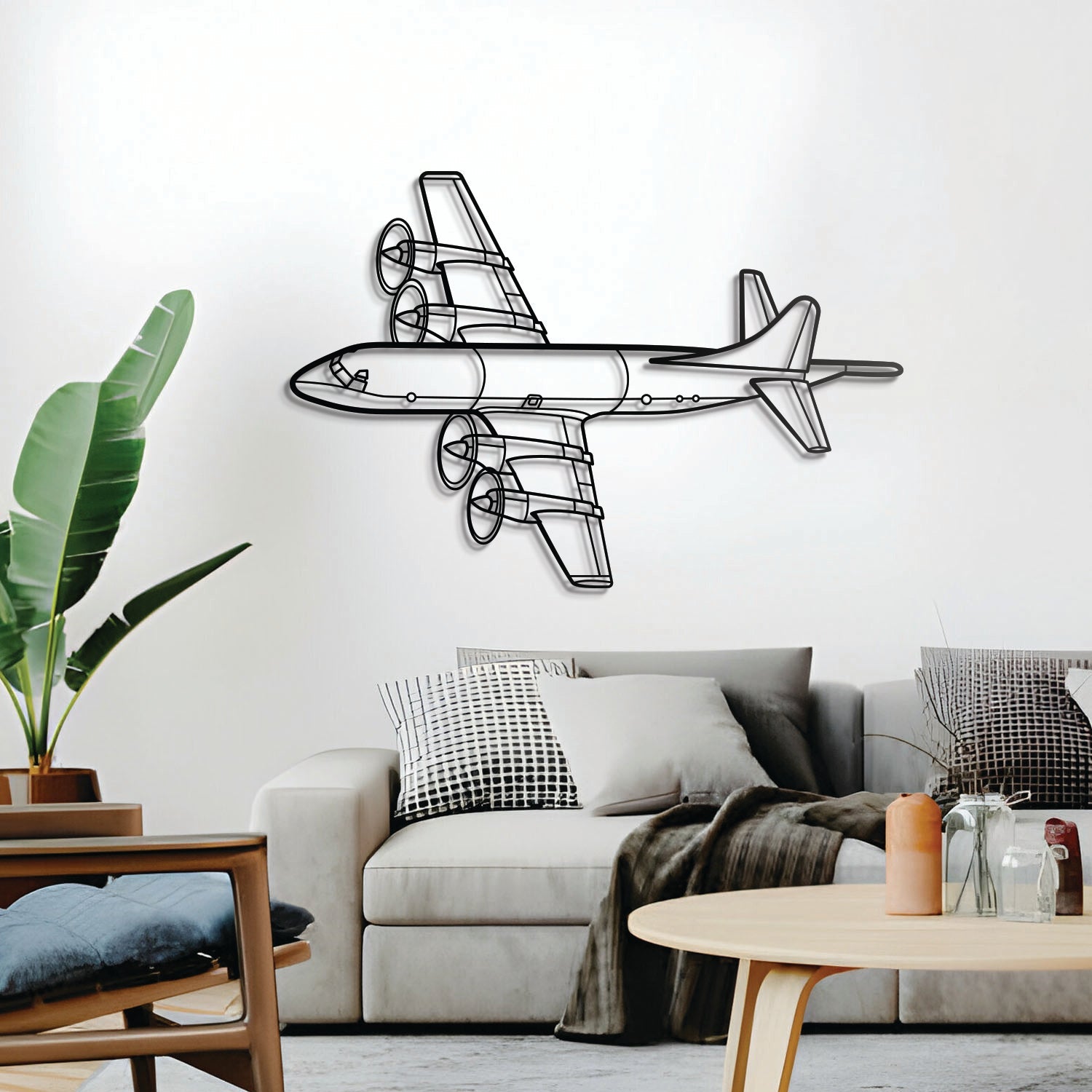 P-3C Orion Winkelmetall-Flugzeug-Wandkunst - NCP0109