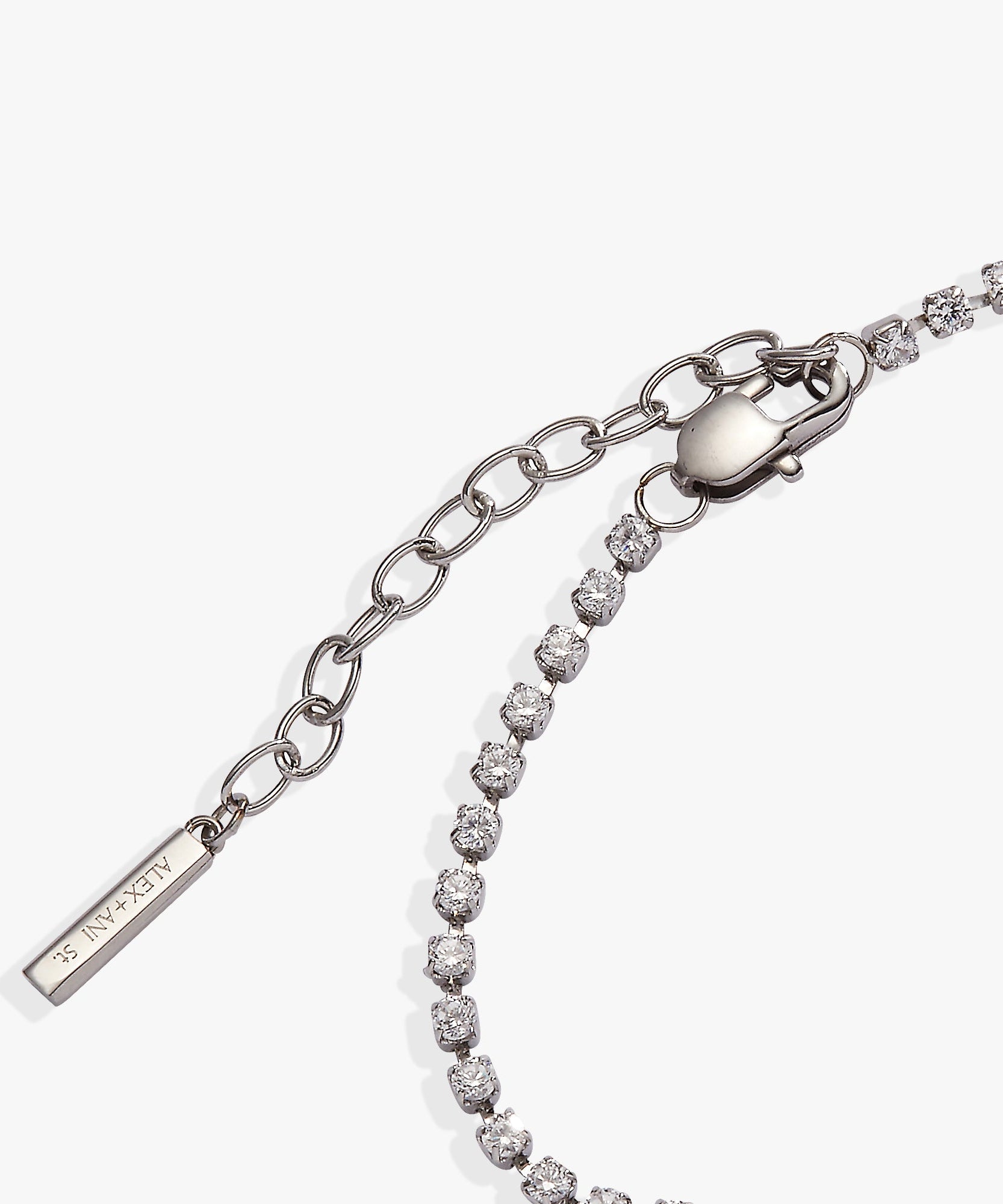 “Love” Crystal Tennis Bracelet