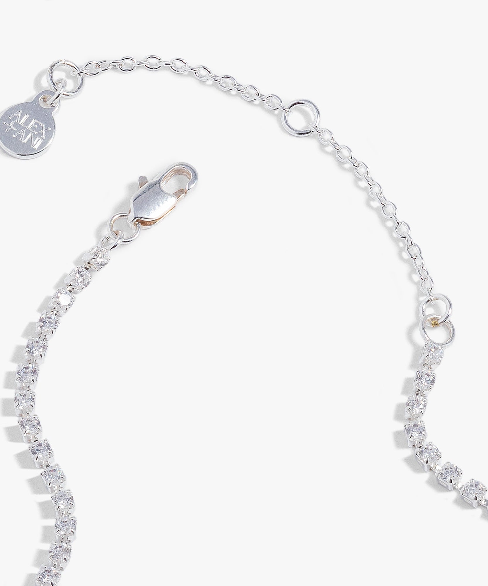 "Love" Crystal Tennis Necklace