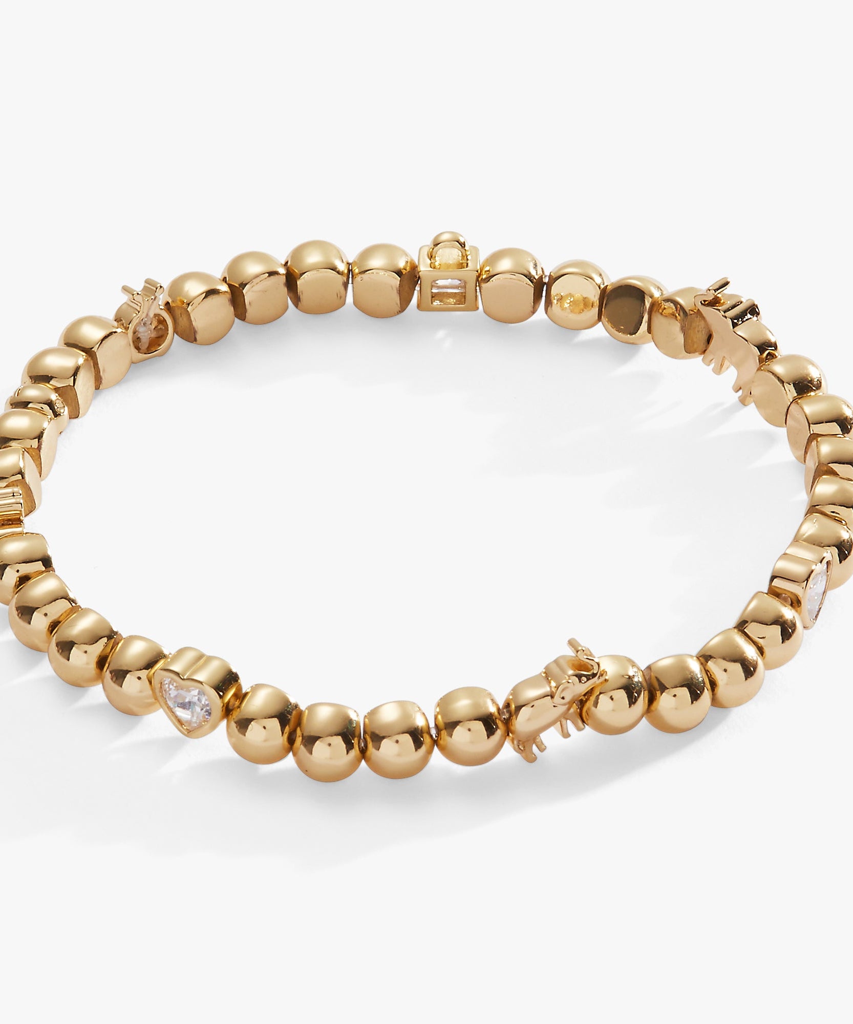 Love and Luck Charm Stretch Bracelet