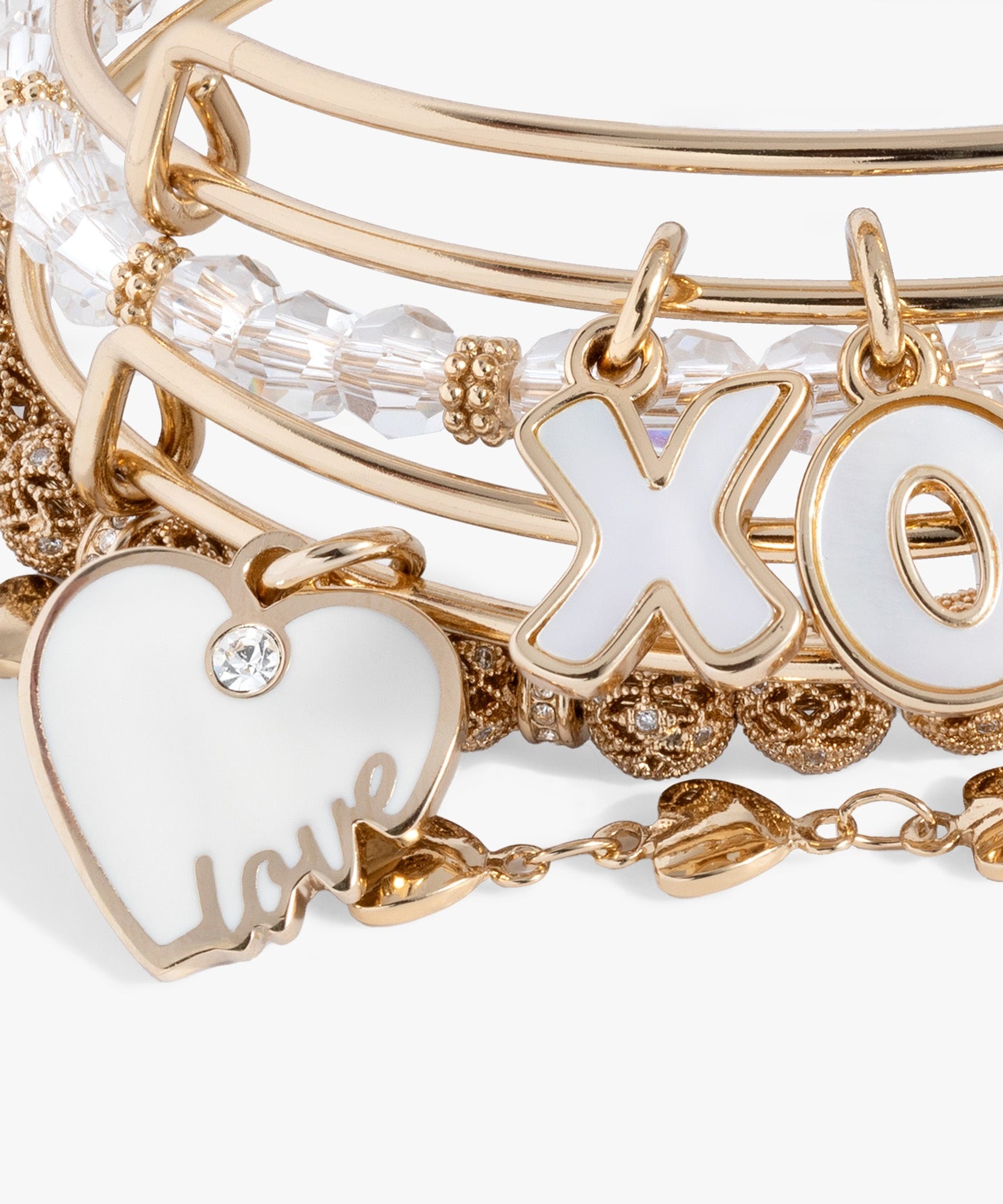 Love XOXO Bangle Set of 5