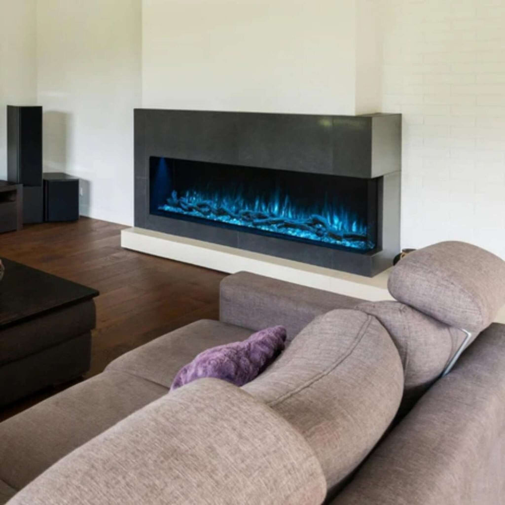 Modern Flames Landscape Pro Multi 56-Inch Linear Multi-Sided Electric Fireplace With Hybrid Flame Technology [LPM-5616V2] (SAK67390)
