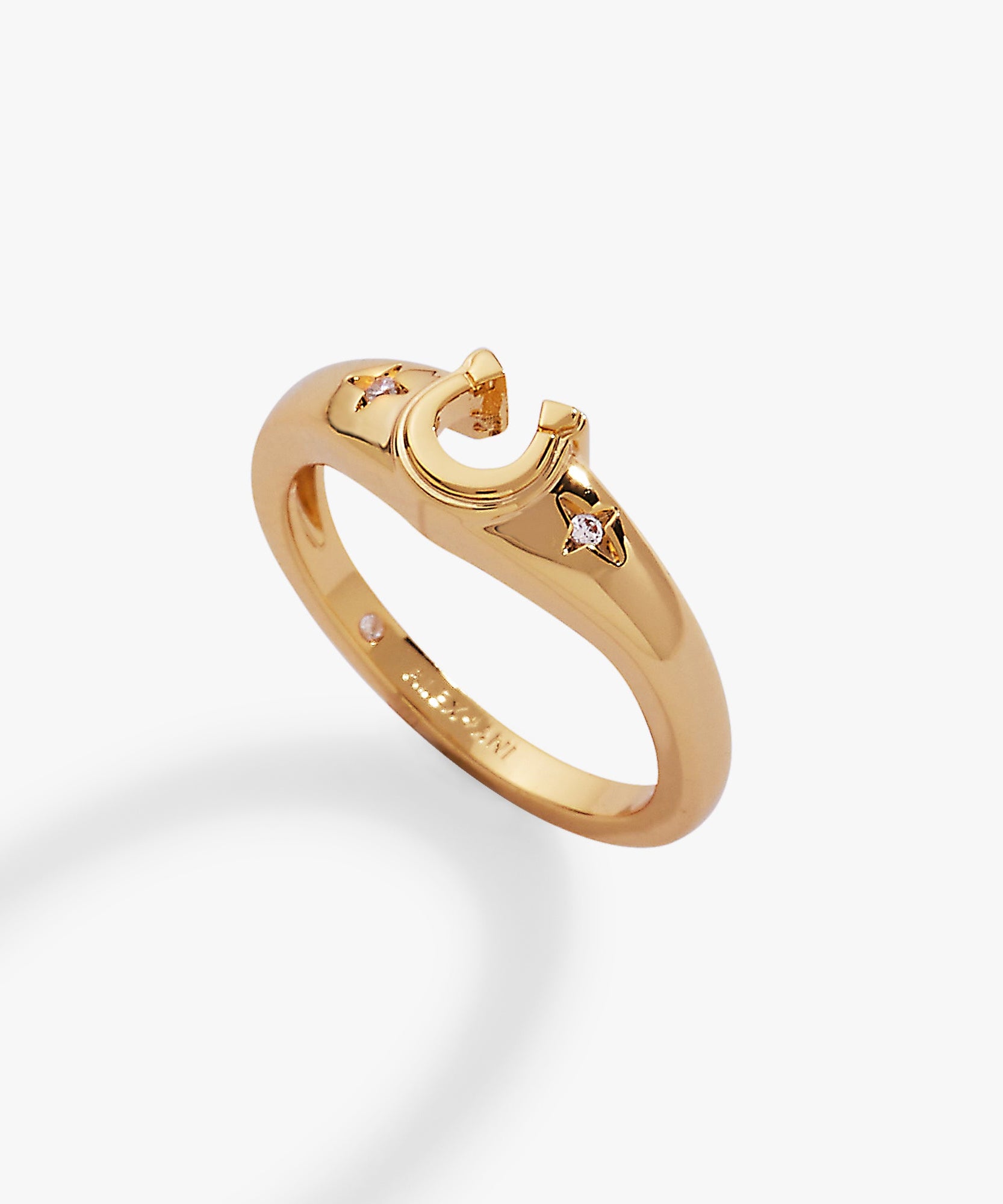 Lucky Horseshoe Ring