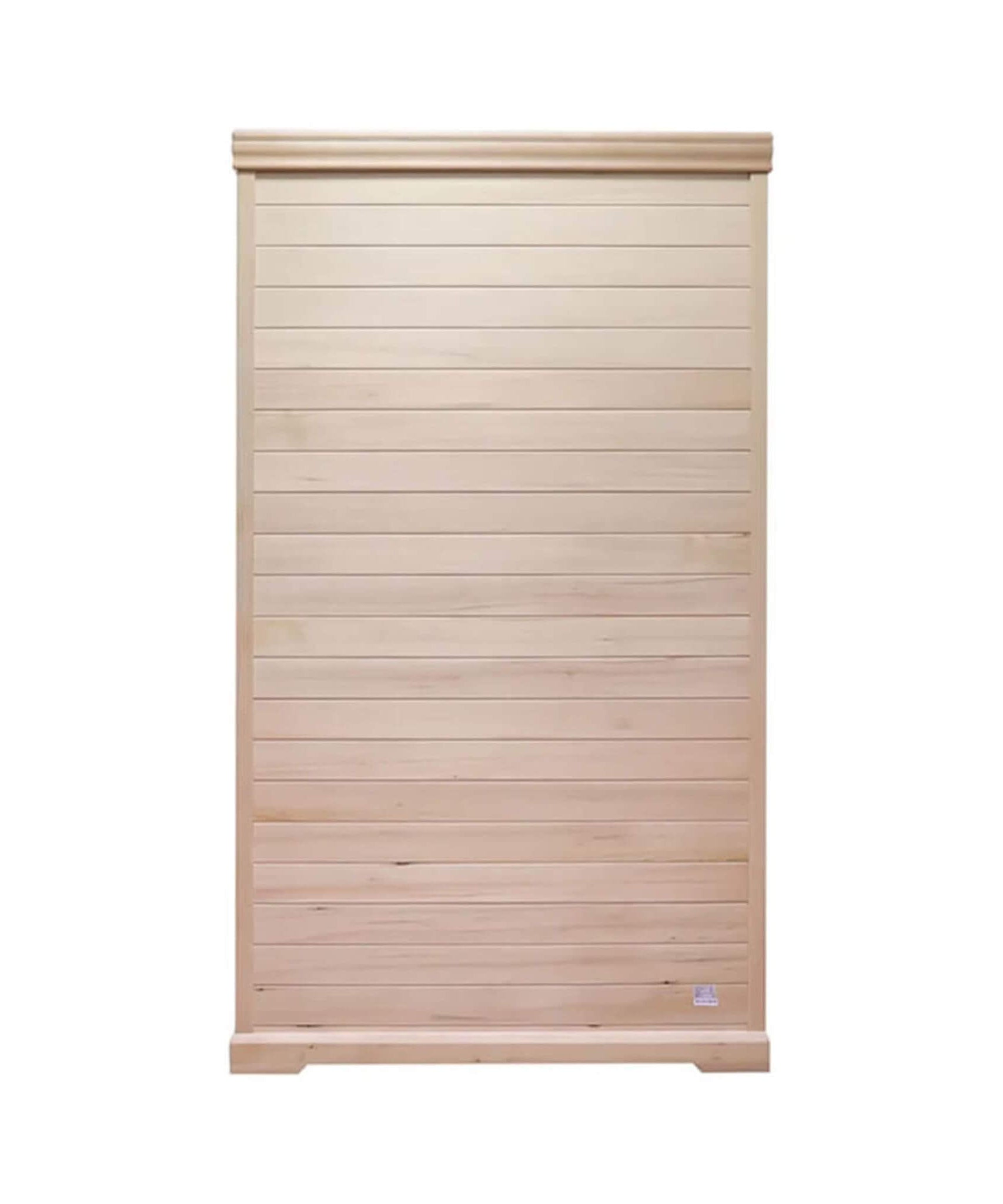 Thermora Ivara Luxury 2-Person Hemlock Wood FAR Infrared Sauna Room W/ Glass Door, 1750W (SAK81525)