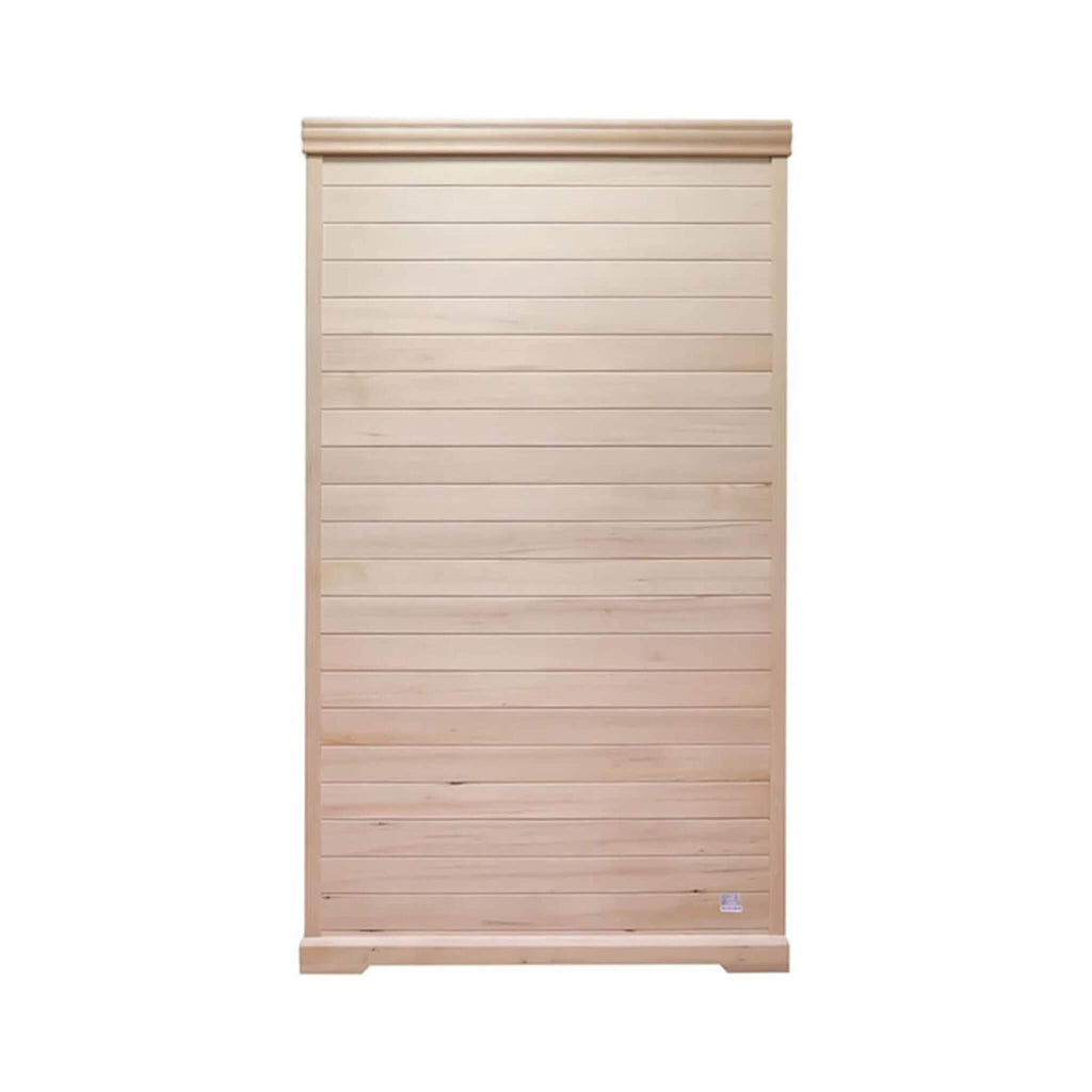 Thermora Ivara Luxury 2-Person Hemlock Wood FAR Infrared Sauna Room W/ Glass Door, 1750W (SAK81525)