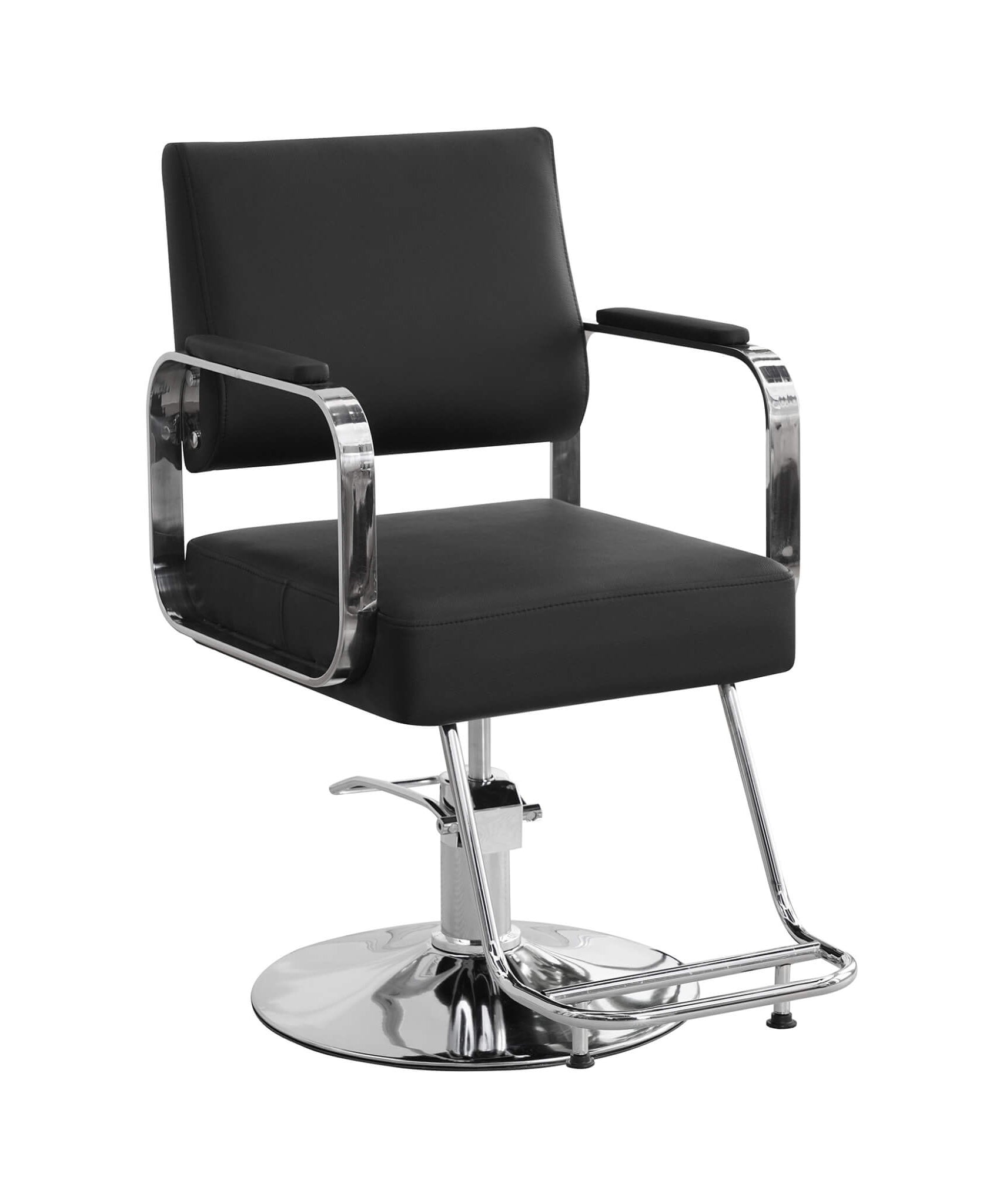 Luxury Height-Adjustable Barber Chair With 360-Degree Swivel (SAK64103)