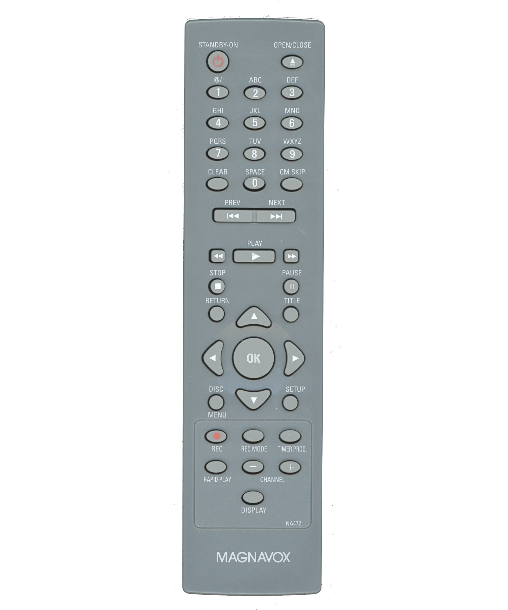 Magnavox NA472 DVD Remote Control