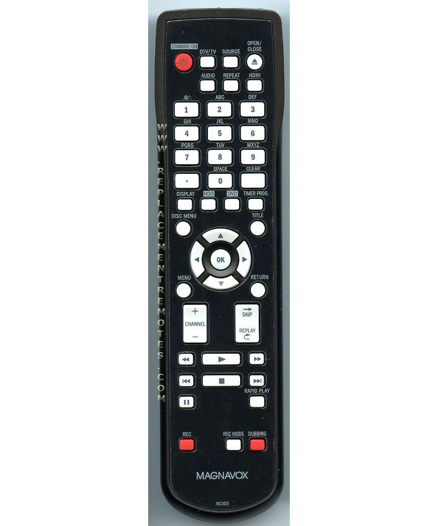 Magnavox NC003 DVDR Remote Control