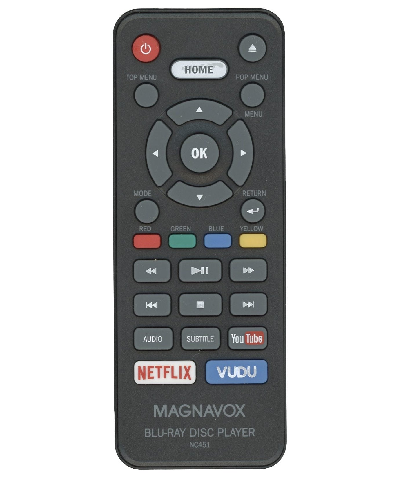 Magnavox NC451UH Blu-ray Remote Control