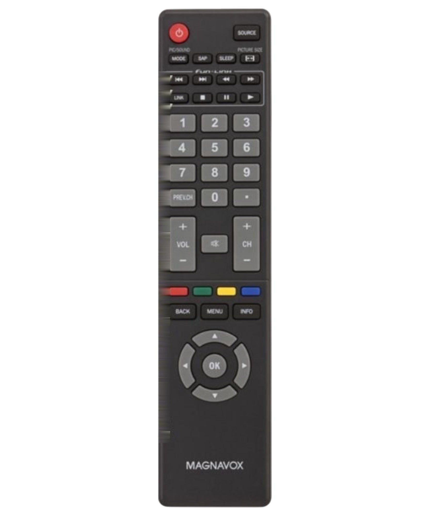 Magnavox NH400UD TV Remote Control - NH400UD
