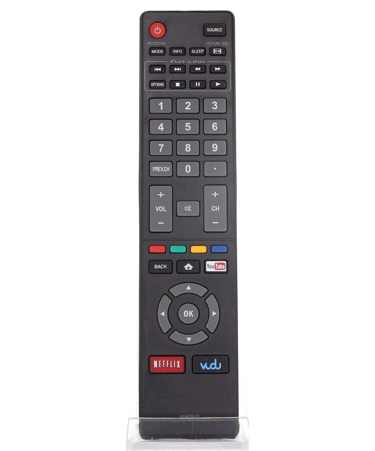 Magnavox NH409UD Smart TV Remote Control | Netflix | Vudu - NH409UD