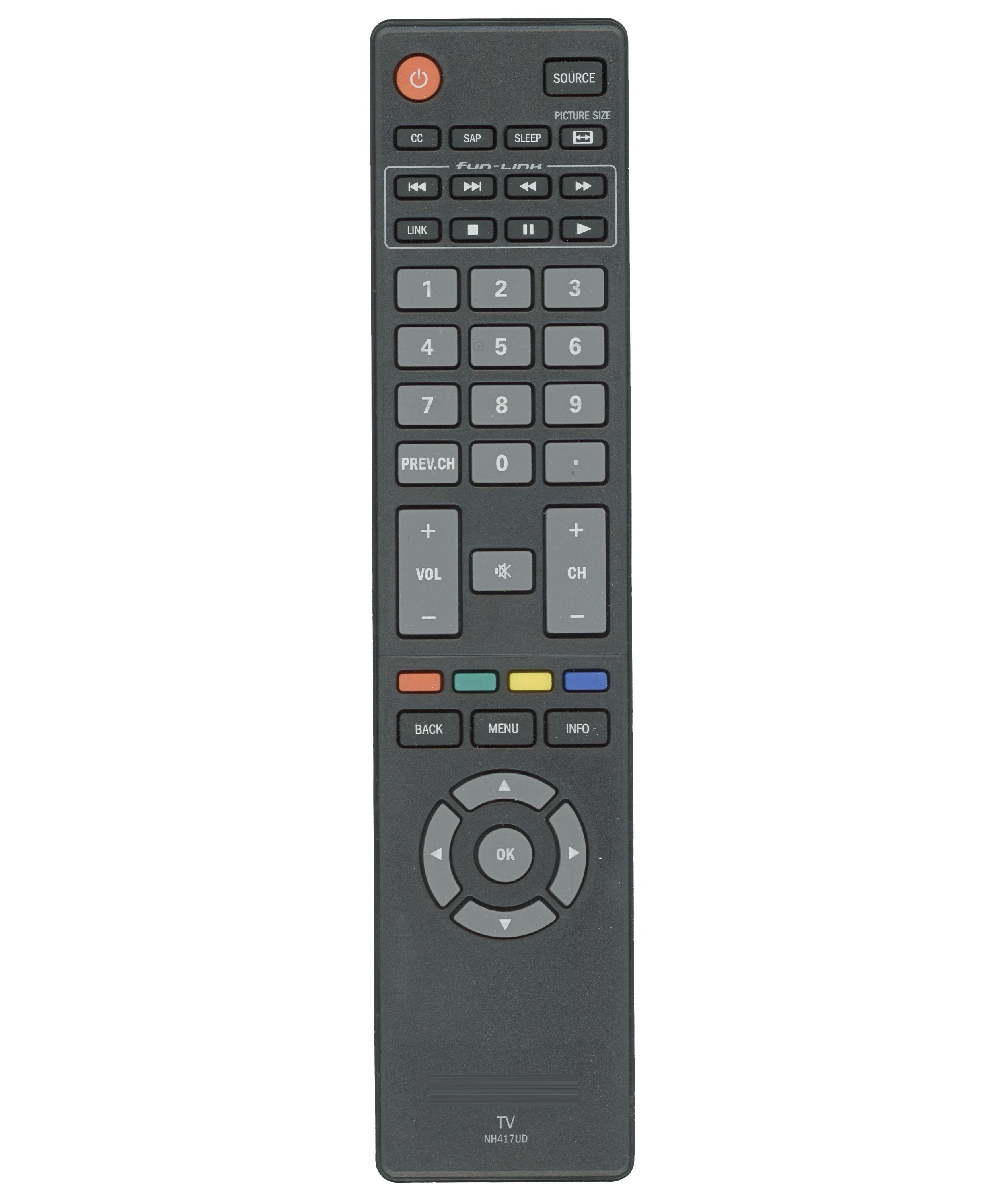 Magnavox NH417UD TV Remote Control - NH417UD