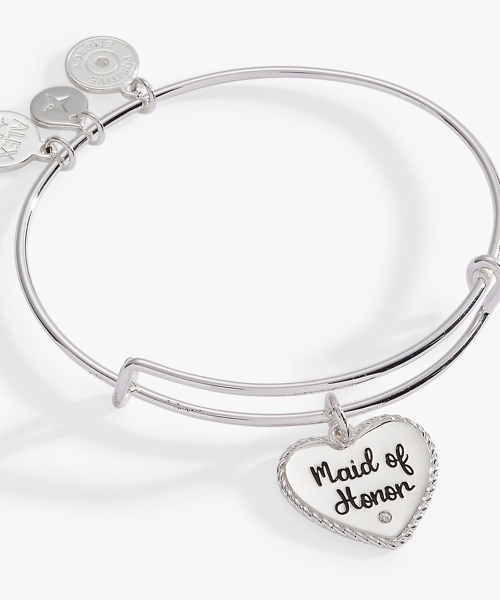 Maid of Honor Heart Bangle