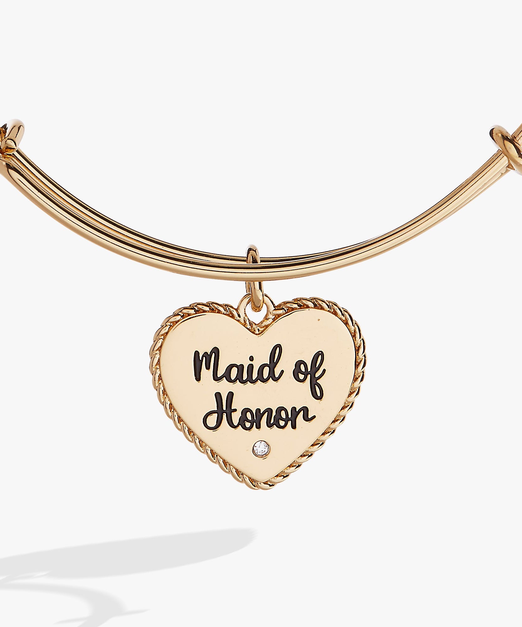 Maid of Honor Heart Bangle