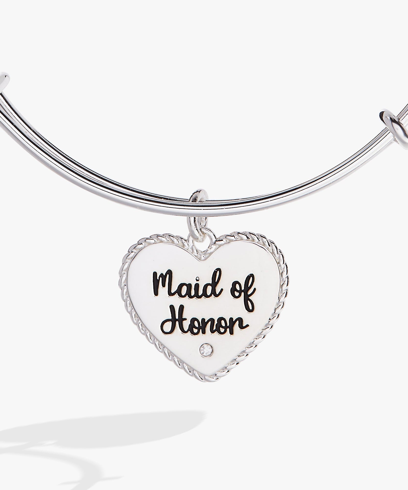 Maid of Honor Heart Bangle
