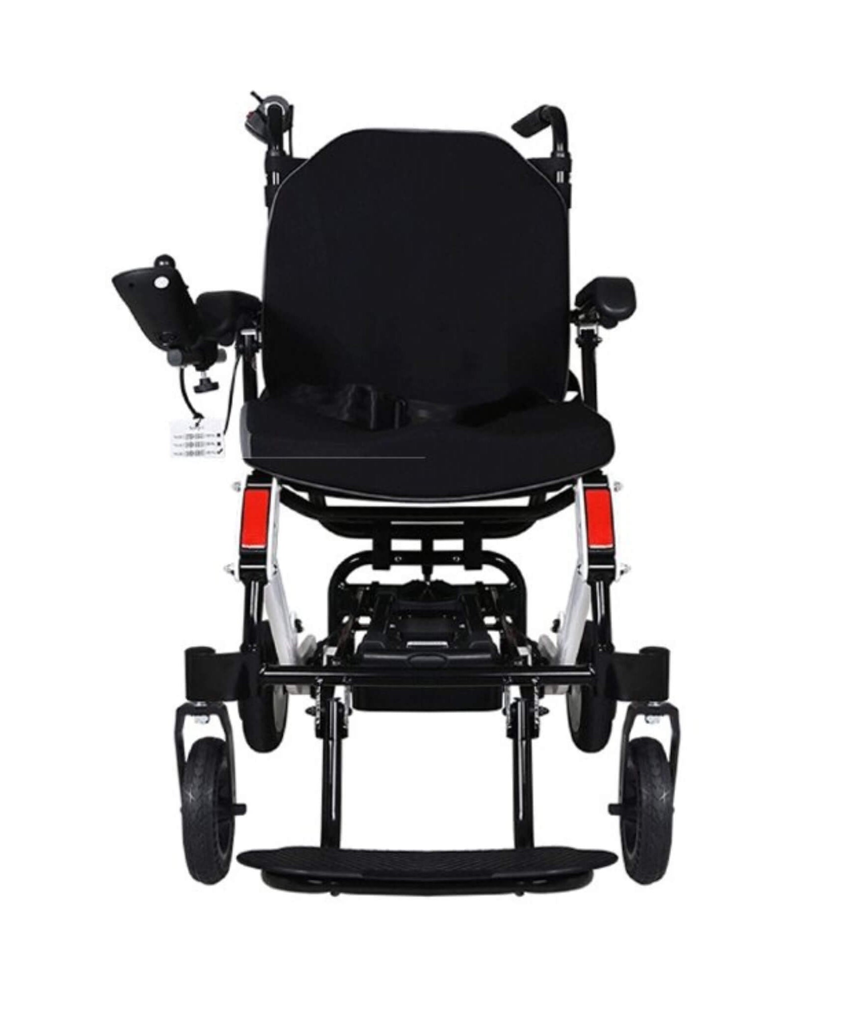 Maidesite 17.5-Inch 500W Wide Seat Lightweight Electric Folding Wheelchair (SAK33689)