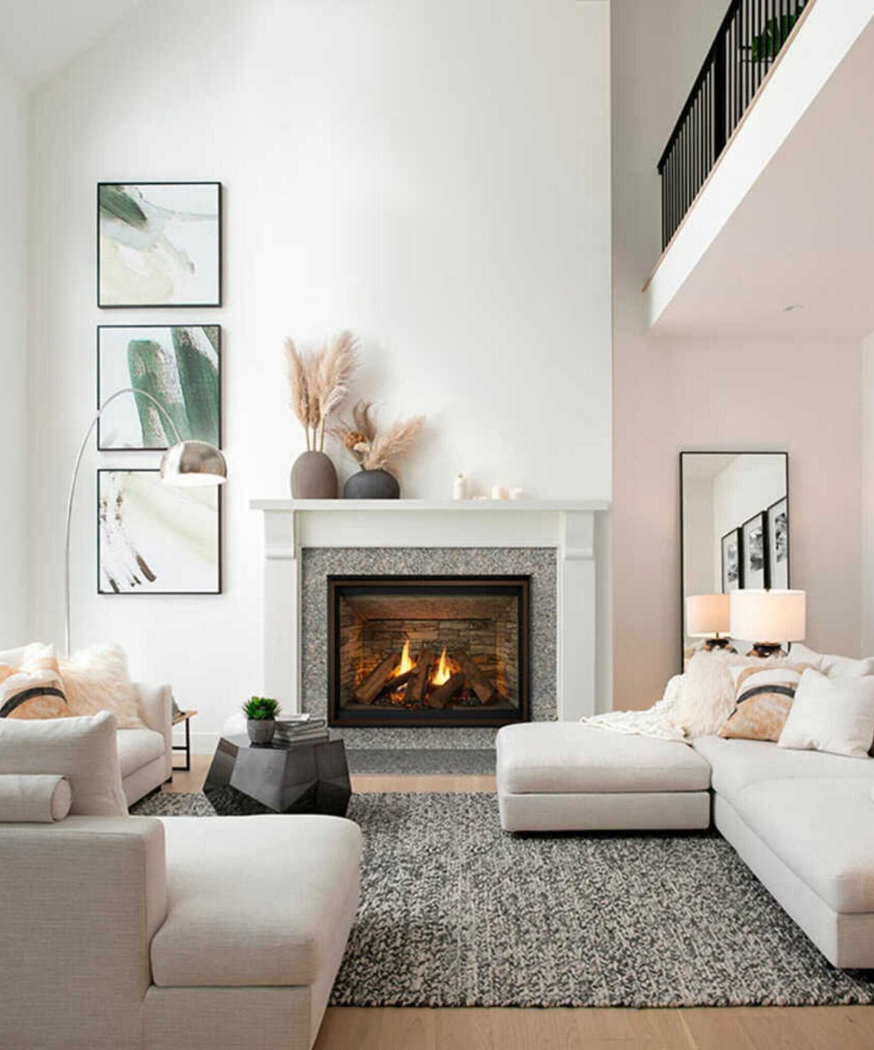 Majestic Meridian 42-Inch Platinum Natural Gas Fireplace [MER42PN] (SAK51823)