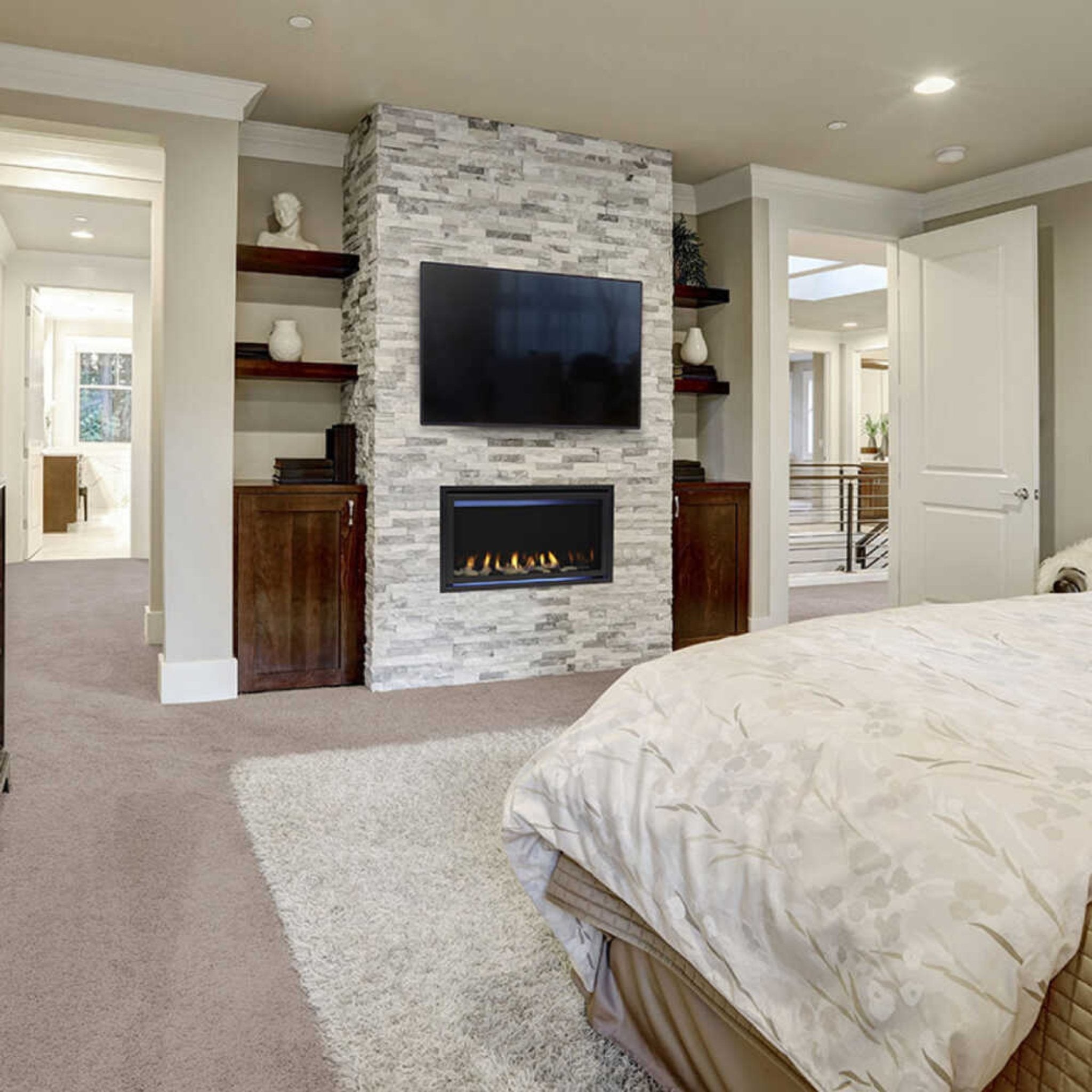 Majestic Jade 42-Inch Direct Vent Fireplace [JADE42IL/IN-B] (SAK15926)