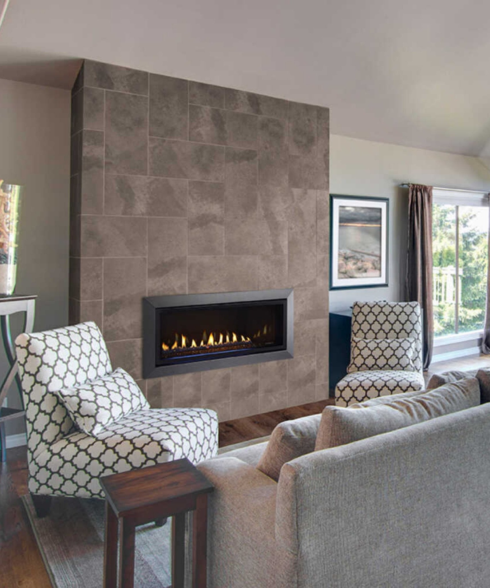 Majestic Jade 42-Inch Direct Vent Fireplace [JADE42IL/IN-B] (SAK15926)