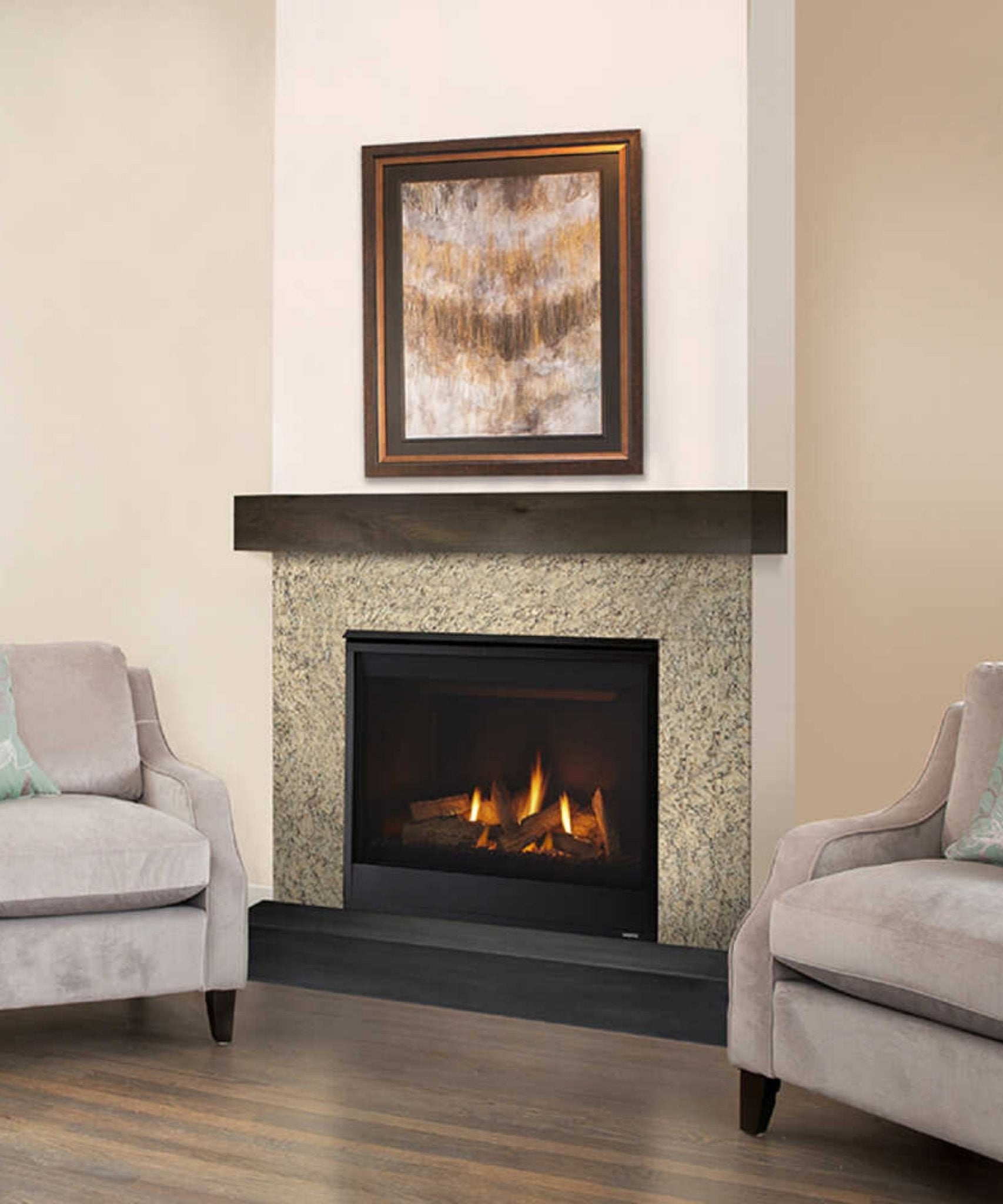 Majestic Quartz 36-Inch Direct Vent Natural Gas Fireplace [QUARTZ36IFTN] (SAK51942)