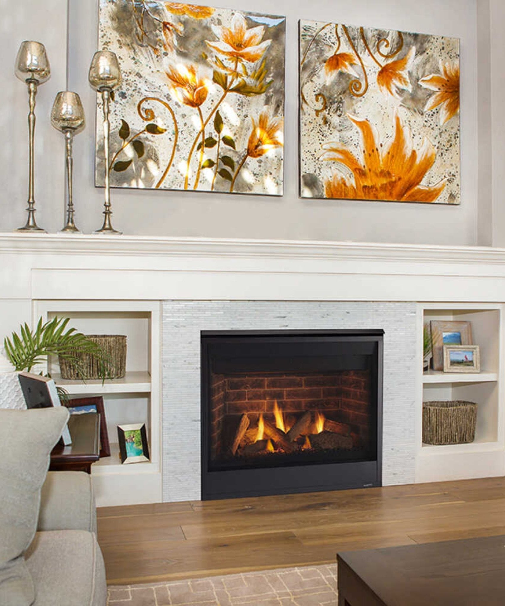 Majestic Quartz 42-Inch Direct Vent Natural Gas Fireplace [QUARTZ42IFTN] (SAK16572)